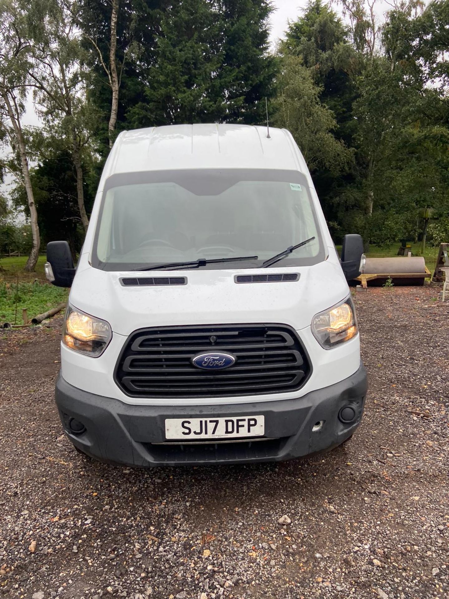 2017/17 REG FORD TRANSIT 350 2.0 DIESEL WHITE PANEL VAN, SHOWING 0 FORMER KEEPERS *PLUS VAT* - Bild 2 aus 8