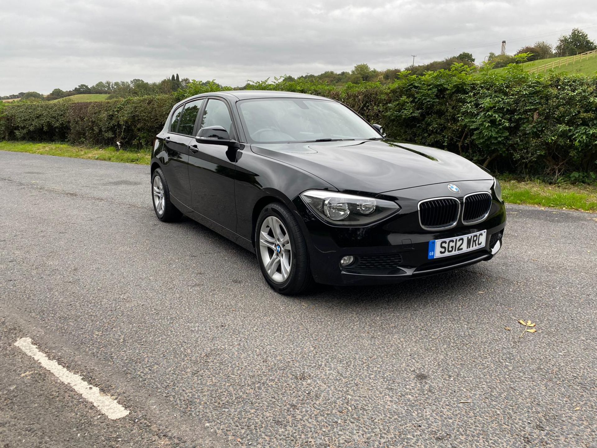 2012/12 REG BMW 116I SE TURBO 1.6 PETROL BLACK 5 DOOR HATCHBACK, SHOWING 3 FORMER KEEPERS *NO VAT*