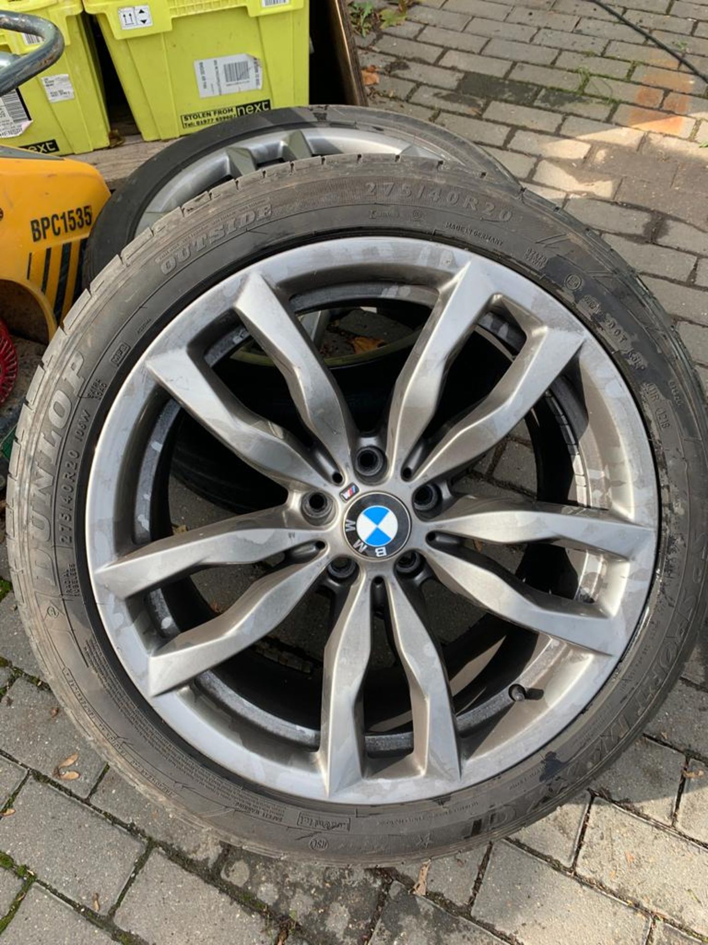 GEN STAGGERED BMW X5 X6 M SPORT WHEELS AND TYRES AS NEW *PLUS VAT* - Bild 3 aus 15