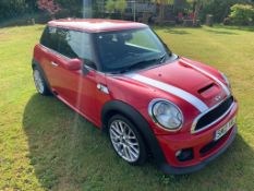 2012/12 REG MINI COOPER SD 2.0 DIESEL RED 3 DOOR HATCHBACK, SHOWING 2 FORMER KEEPERS *NO VAT*