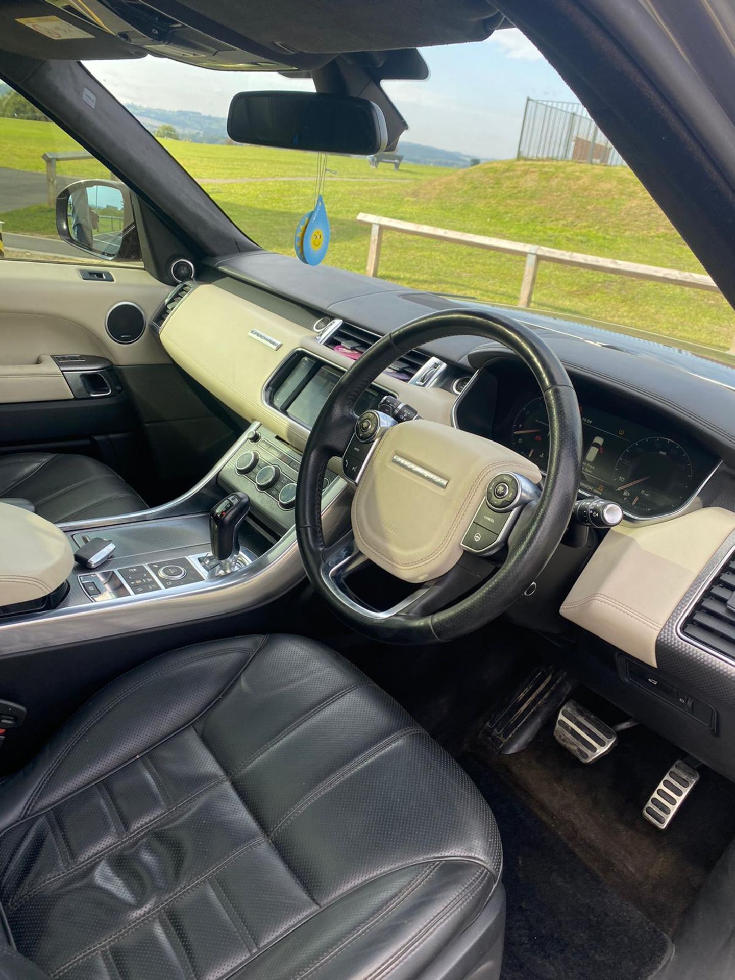 2013/13 REG LAND ROVER RANGE ROVER SPORT AUTOBIOGRAPHY 5.0L V8 SUPERCHARGED PETROL GREY - FSH! - Bild 7 aus 14