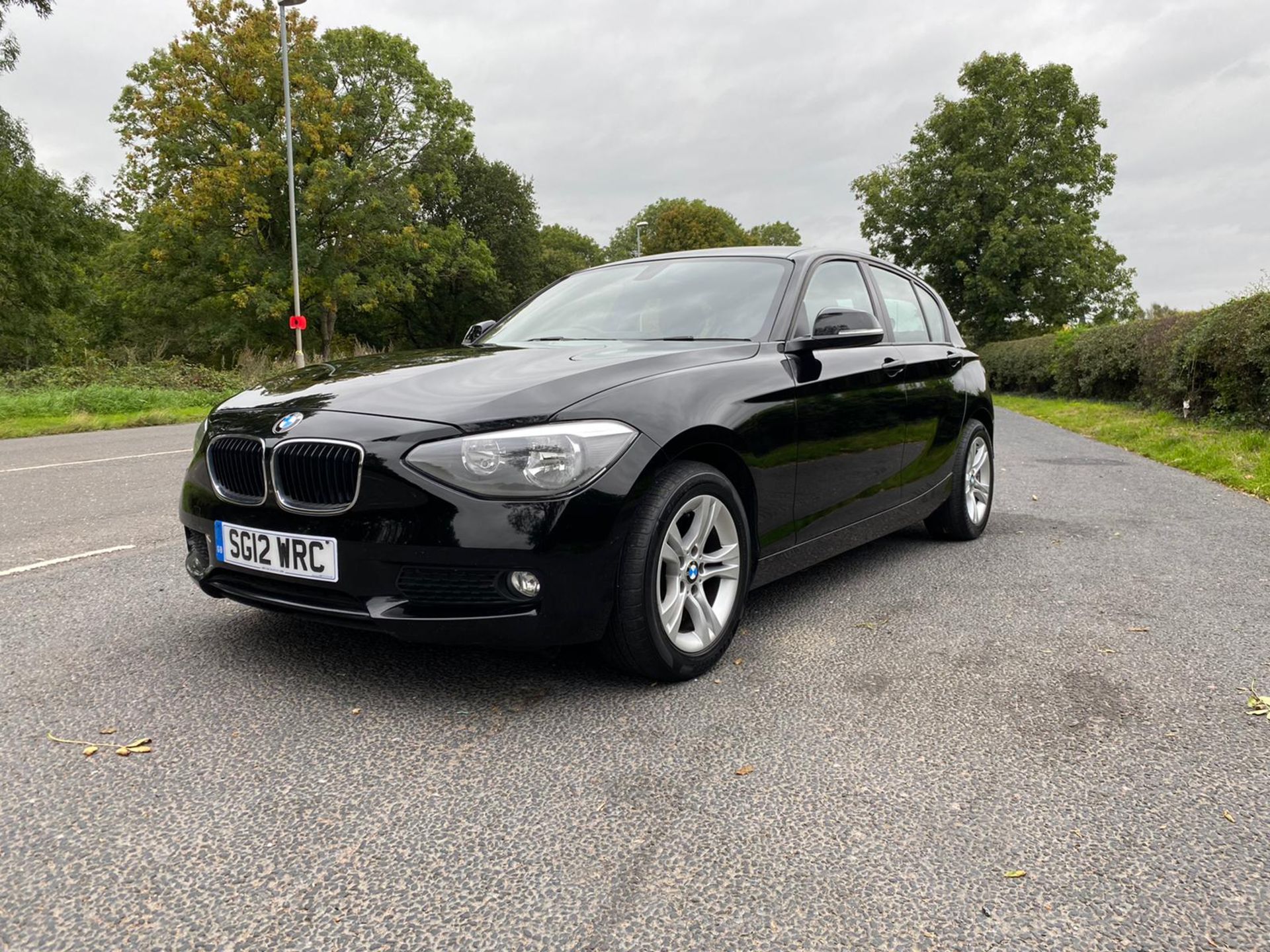 2012/12 REG BMW 116I SE TURBO 1.6 PETROL BLACK 5 DOOR HATCHBACK, SHOWING 3 FORMER KEEPERS *NO VAT* - Image 3 of 14