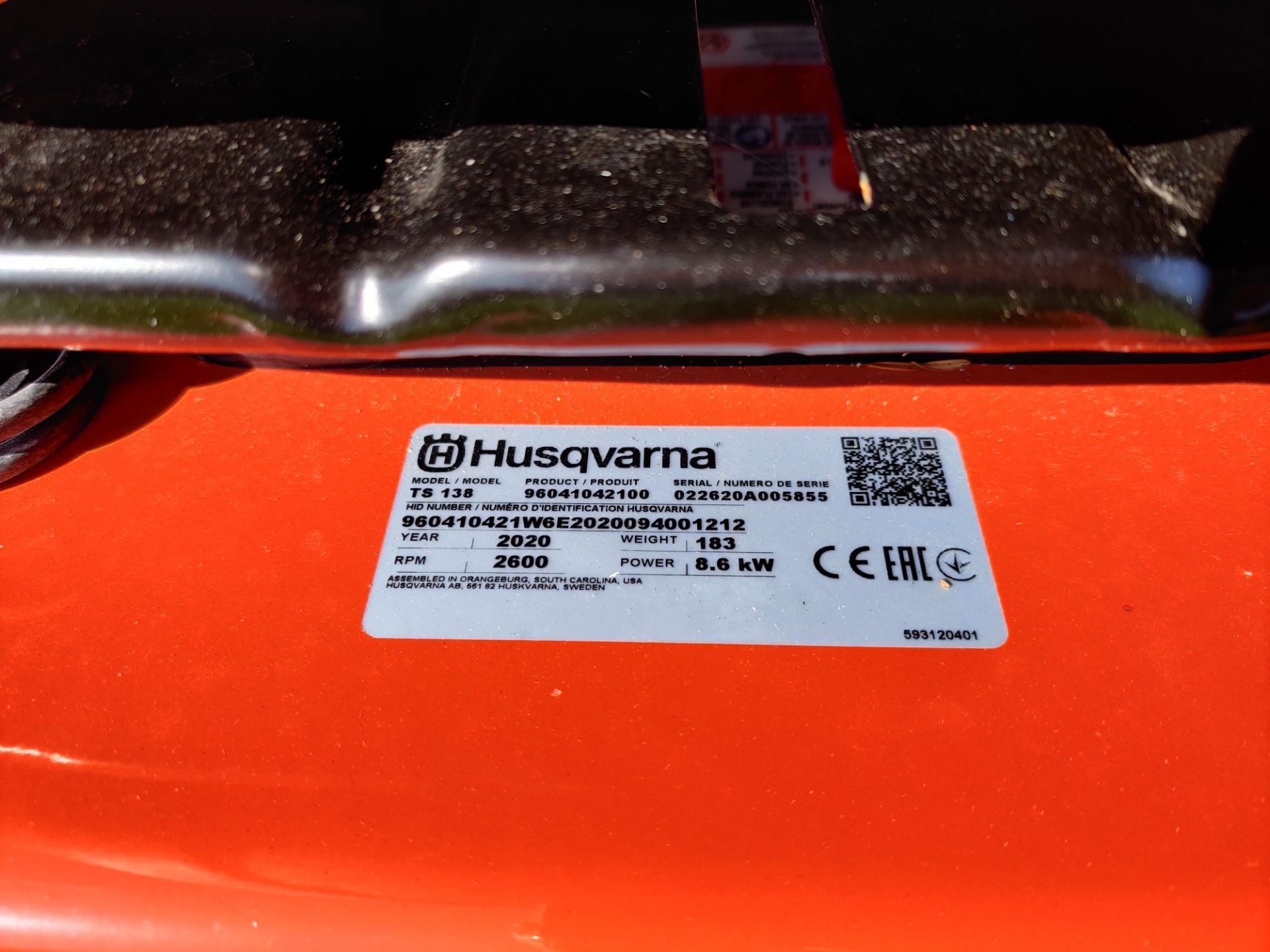 2020 BRAND NEW HUSQVARNA TS138 ROTARY RIDE ON LAWN MOWER (SIDE DISCHARGE) NO COLLECTOR *PLUS VAT* - Image 9 of 9