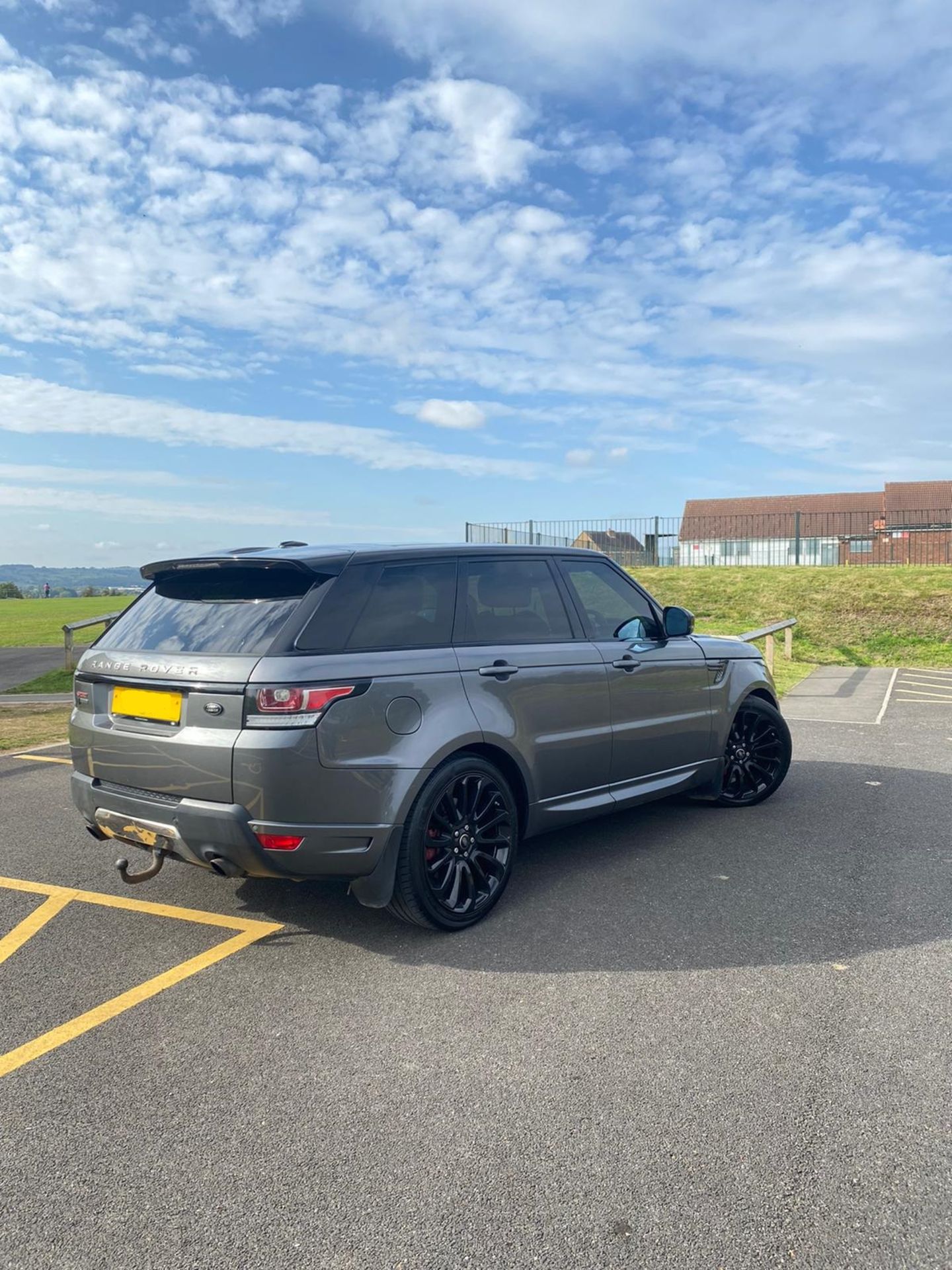 2013/13 REG LAND ROVER RANGE ROVER SPORT AUTOBIOGRAPHY 5.0L V8 SUPERCHARGED PETROL GREY - FSH! - Image 6 of 14