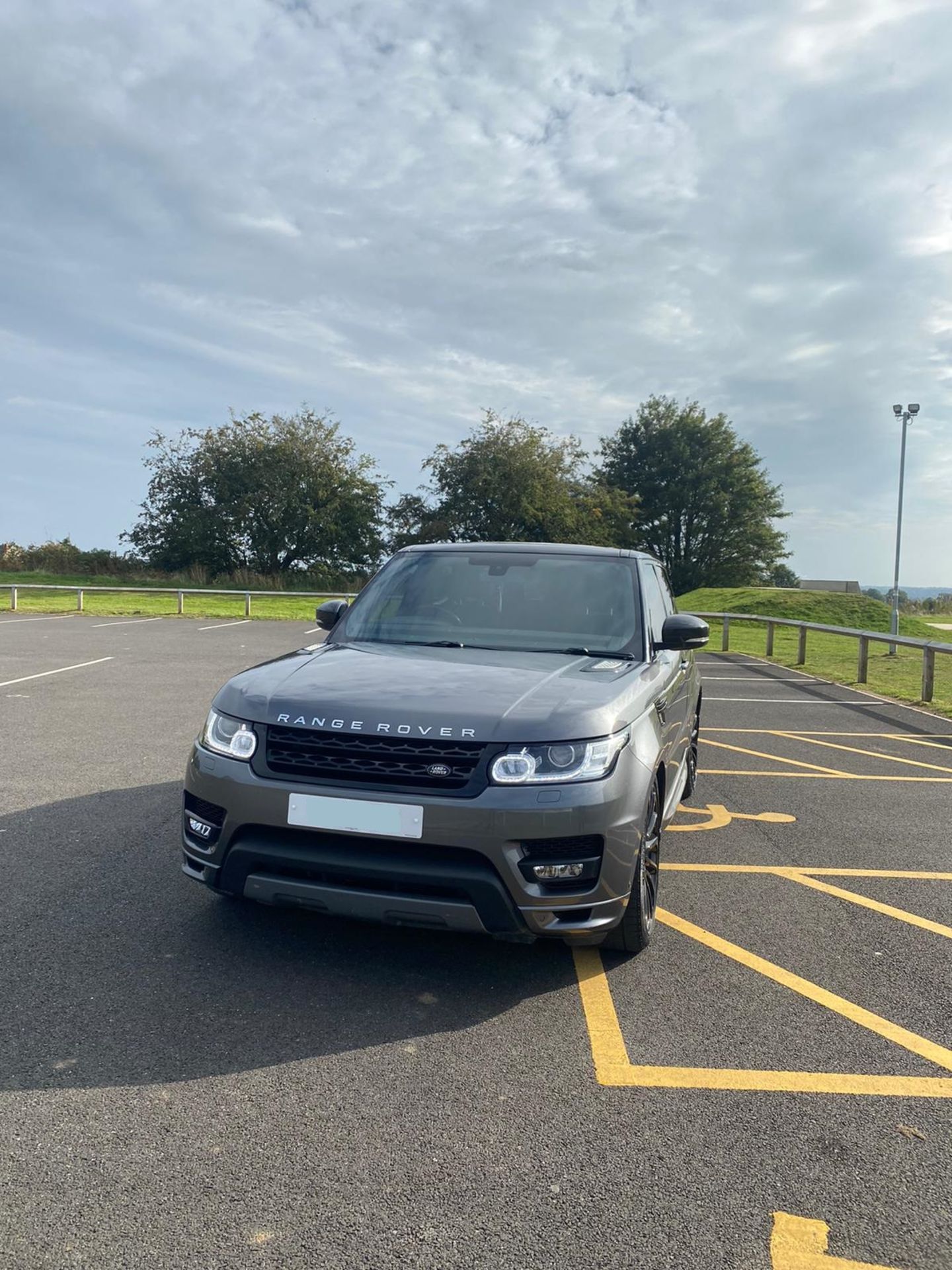 2013/13 REG LAND ROVER RANGE ROVER SPORT AUTOBIOGRAPHY 5.0L V8 SUPERCHARGED PETROL GREY - FSH! - Bild 3 aus 14