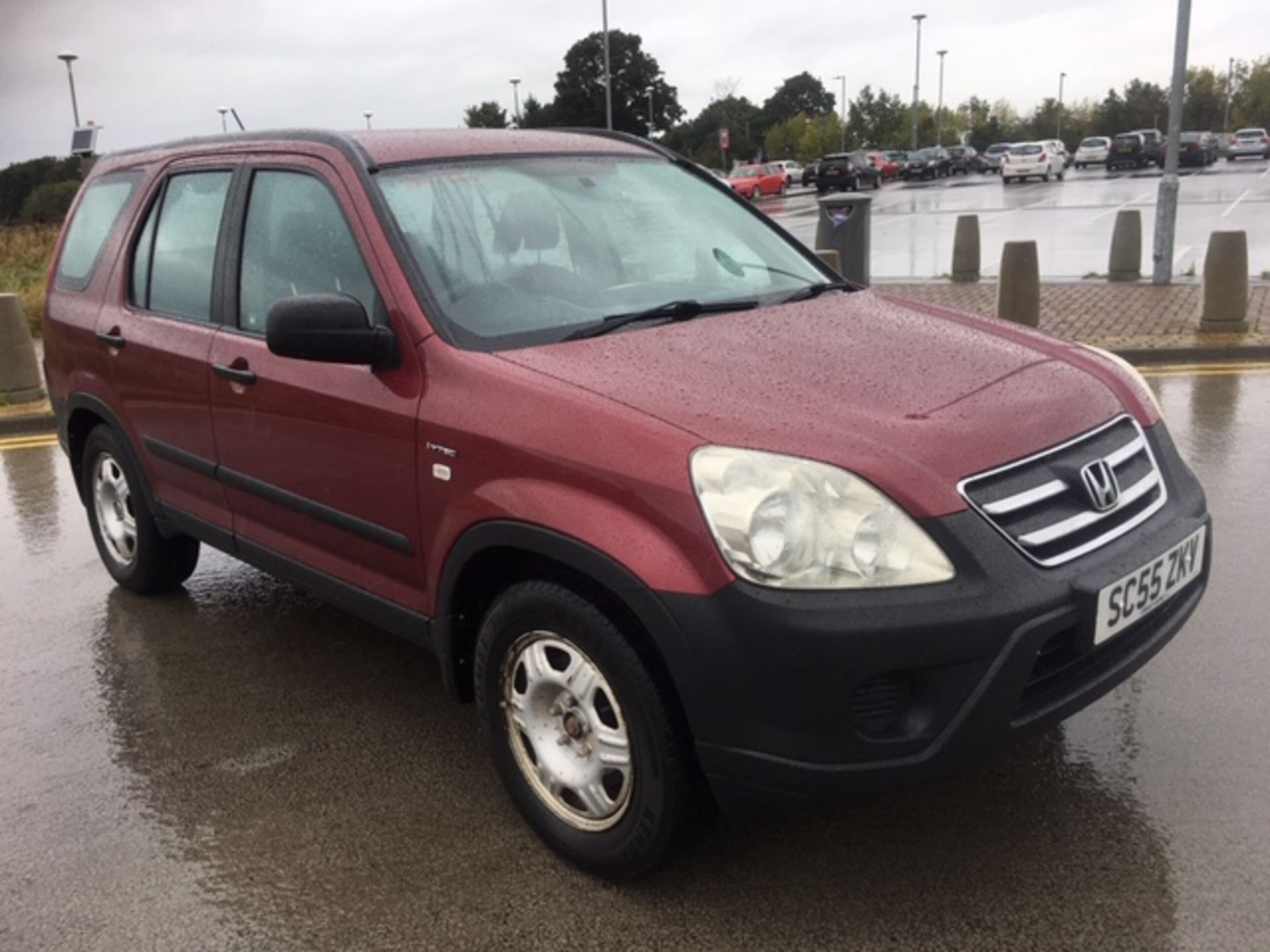 2006/55 REG HONDA CR-V VTEC SE 2.0 PETROL RED, SHOWING 2 FORMER KEEPERS *NO VAT*