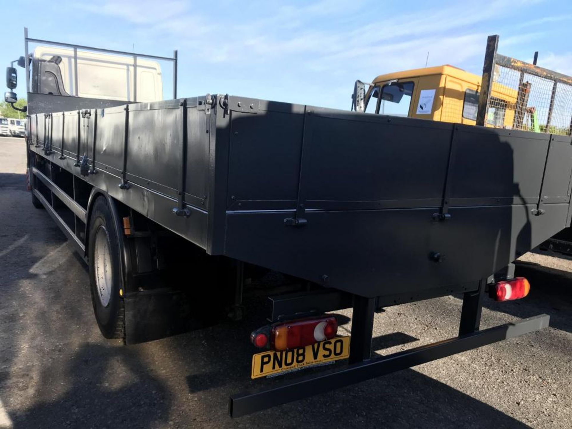 2008/08 REG DAF CF 65.220 18 TON 24FT DROPSIDE TRUCK IDEAL SCAFFOLDING WAGON *PLUS VAT* - Image 7 of 14