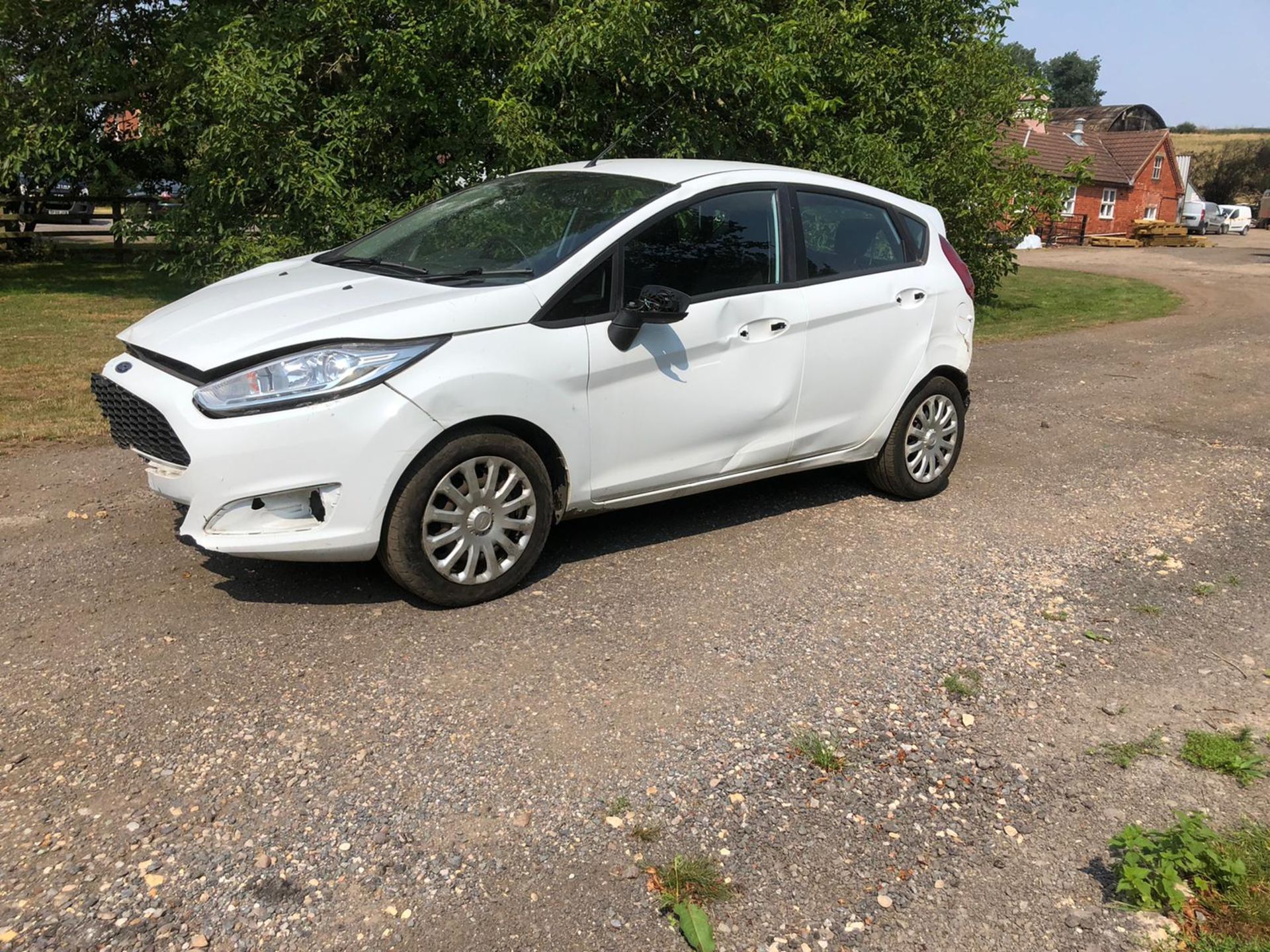 2017/66 REG FORD FIESTA STYLE DCI 1.5 DIESEL WHITE 5 DOOR HATCHBACK, SHOWING 0 FORMER KEEPERS - Image 3 of 8