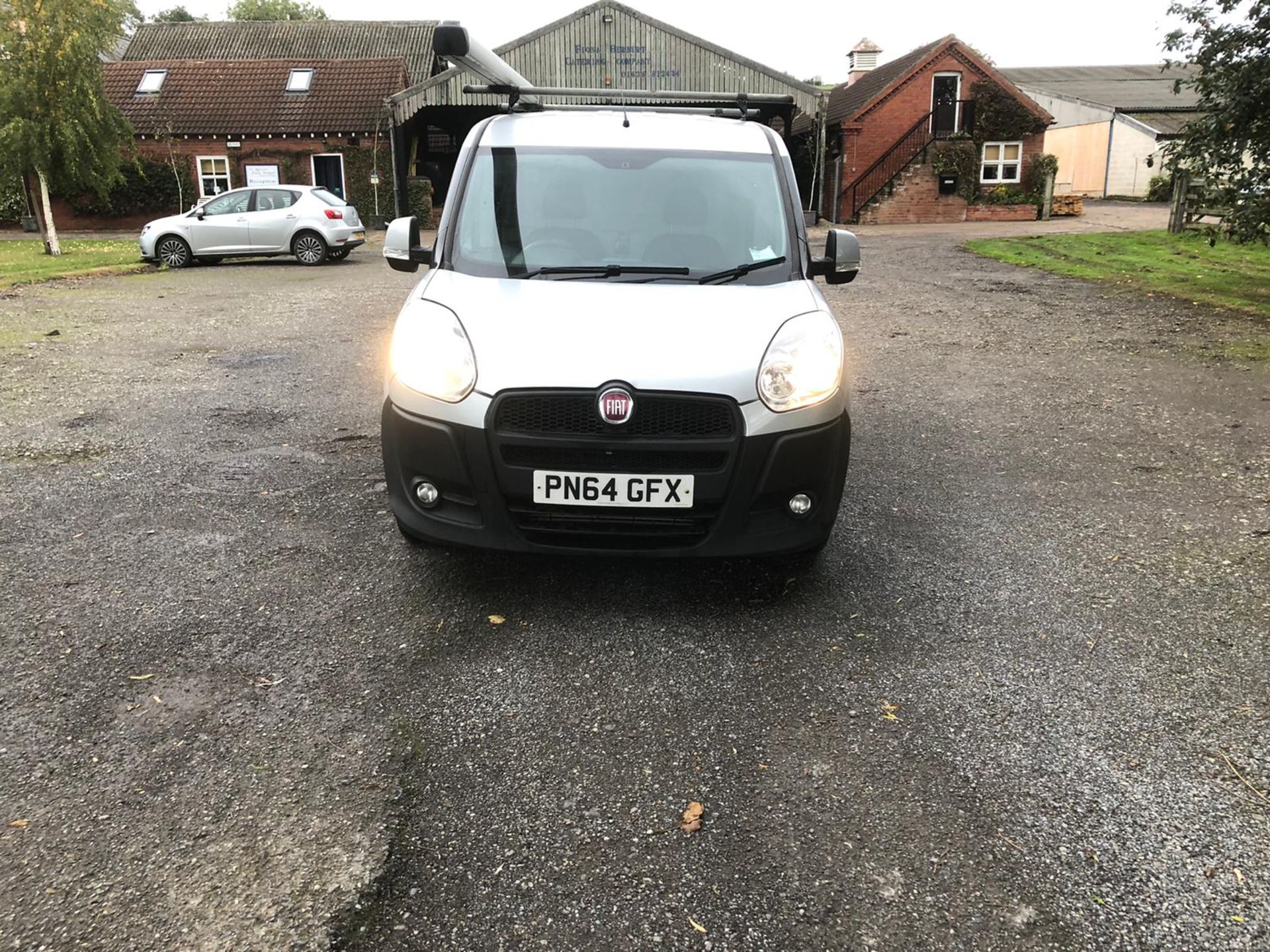 2014/64 REG FIAT DOBLO SX MULTIJET 1.25 DIESEL SILVER PANEL VAN, SHOWING 1 FORMER KEEPER *PLUS VAT* - Image 2 of 12