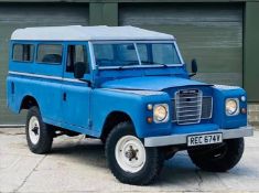 1980 LAND ROVER 109" - 6 CYL 2.6 PETROL BLUE LIGHT UTILITY 4X4 *NO VAT*