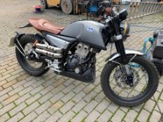 2018/18 REG MONDIAL HPS 125 S E4 SCRAMBLER MOTORBIKE / MOTORCYCLE, ROAD REGISTERED WITH V5 PRESENT