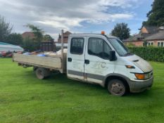 2004/04 REG IVECO DAILY (S2000) 35C12D CRC 3750 WB 2.3 DIESEL, SHOWING 4 FORMER KEEPERS *PLUS VAT*