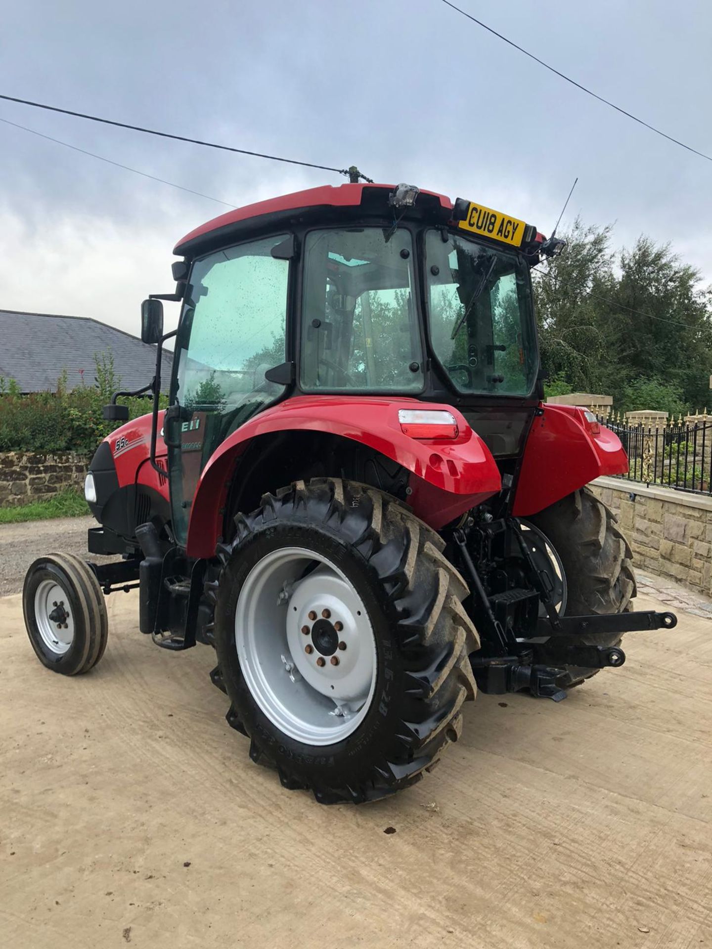 2018 CASE FARM IH 55C TRACTOR 2WD, RUNS AND DRIVES, EX DEMO CONDITION, CLEAN MACHINE *PLUS VAT* - Image 3 of 5