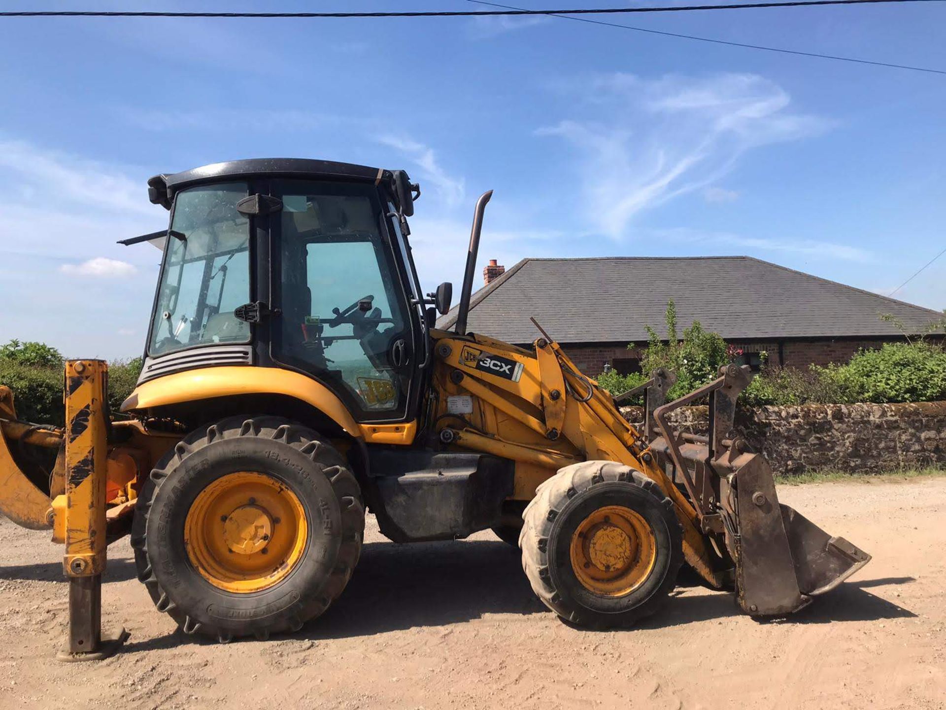 2003 JCB 3CX CONTRACTOR, 4-IN-1 BUCKET, EXPANDING BOOM BACKHOE WITH QUICKHITCH, RUNS, DRIVES, DIGS