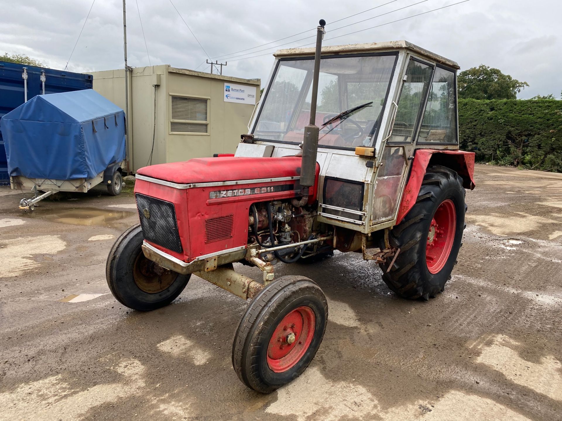 ZETOR 6911 2WD TRACTOR, FULL CAB WITH HEATER, POWER STEERING, GOOD WORKING ORDER *PLUS VAT* - Image 3 of 5