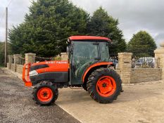 KUBOTA L4240 44HP TRACTOR, FULL GLASS CAB, LOW HOURS, GOOD TYRES, 4 WHEEL DRIVE, IN GOOD CONDITION