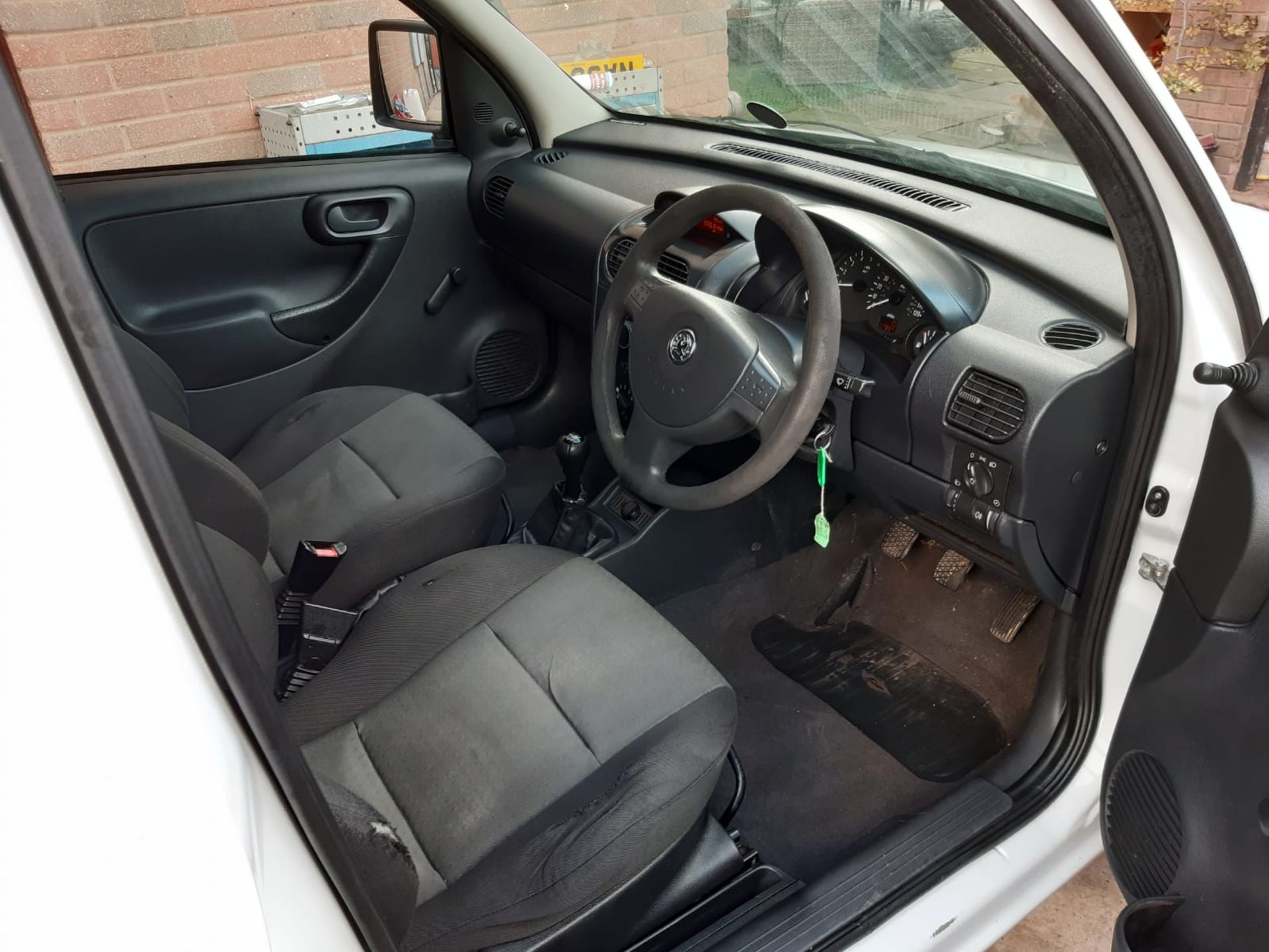 2011/11 REG VAUXHALL COMBO 2000 SE CDTI 1.25 DIESEL WHITE VAN, SHOWING 2 FORMER KEEPERS *NO VAT* - Image 7 of 12