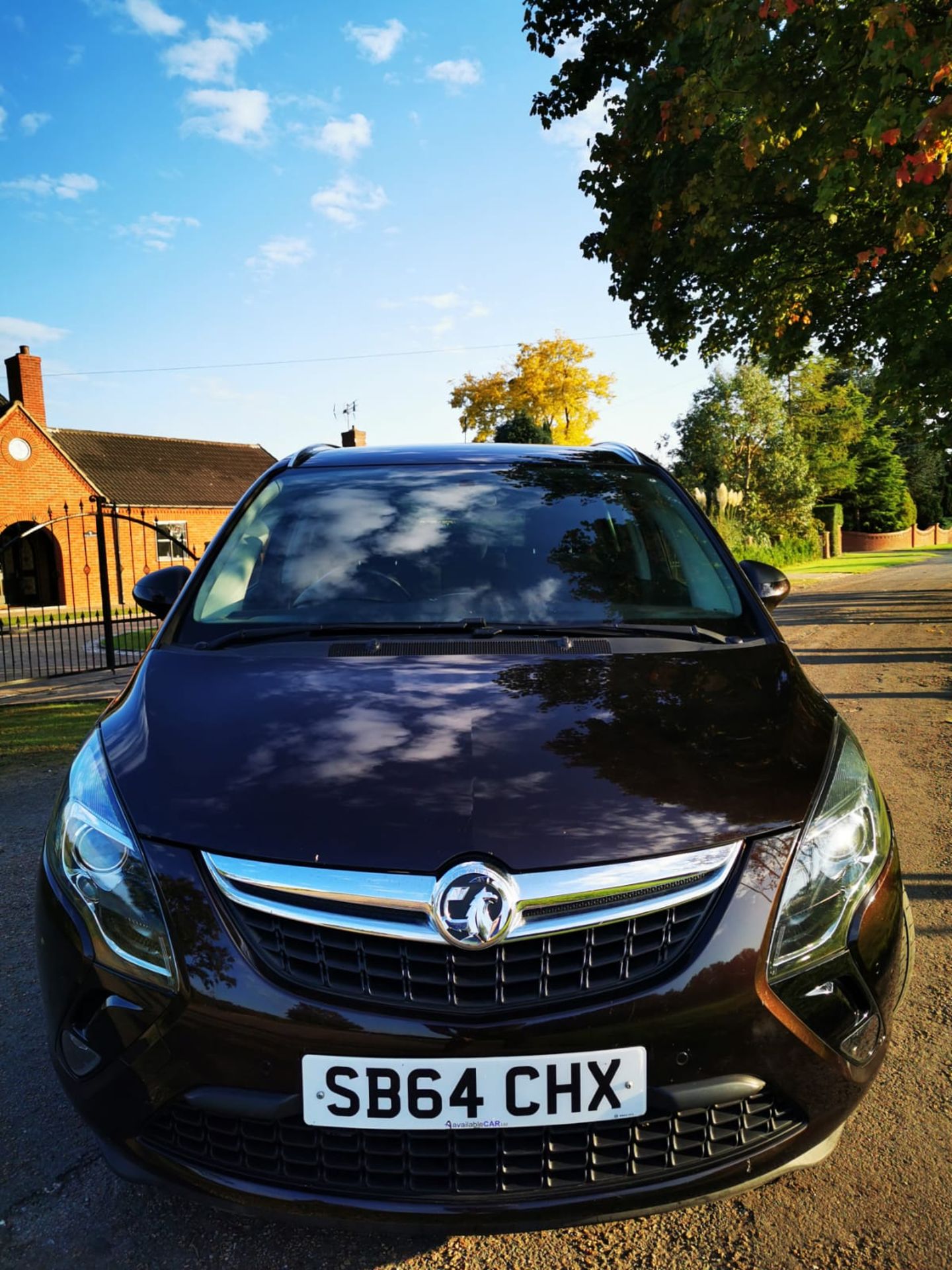 2014/64 REG VAUXHALL ZAFIRA TOURER SRI CDTI 2.0 DIESEL BROWN MPV 7 SEATS, SHOWING 1 FORMER KEEPER - Image 2 of 23