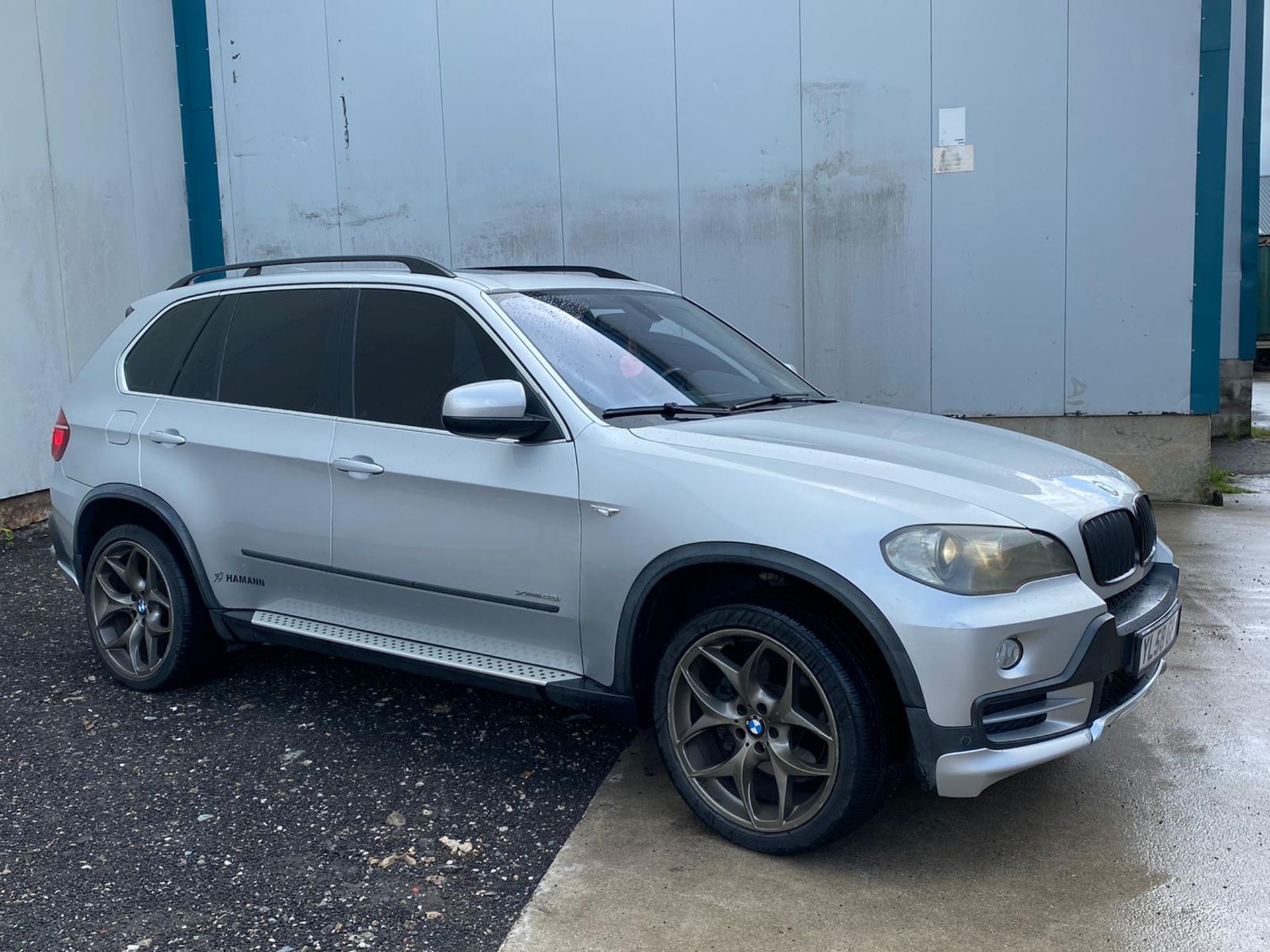 2009/58 REG BMW X5 4.8L PETROL AUTOMATIC SILVER, SHOWING 1 FORMER KEEPER - LEFT HAND DRIVE *NO VAT*