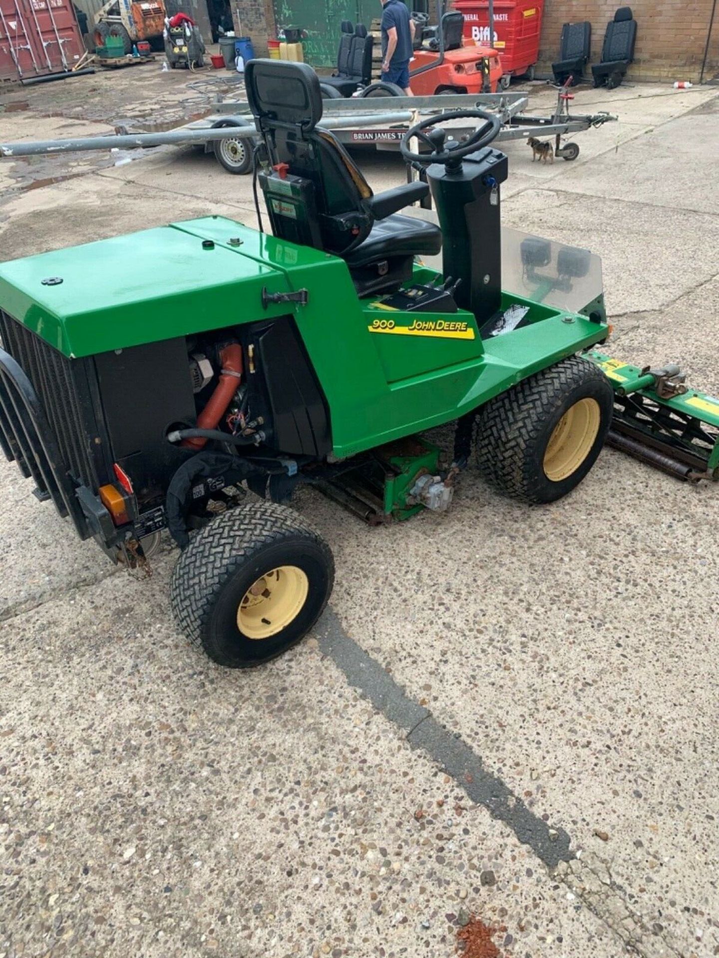 JOHN DEERE ROBERINE 900 HYDRAULIC CYLINDER MOWER, YANMAR ENGINE, 4WD 4X4 *PLUS VAT* - Image 5 of 6