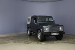 2008/58 REG LAND ROVER DEFENDER 110 XS DC LWB 2.4 DIESEL GREEN LIGHT 4X4, SHOWING 2 FORMER KEEPERS