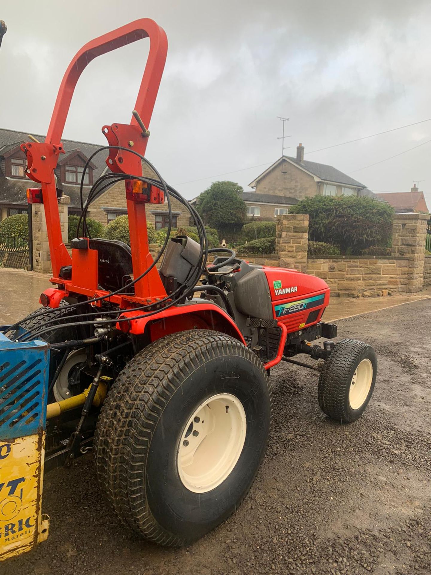 YANMAR FE280H COMPACT TRACTOR, RUNS, DRIVES AND WORKS, CLEAN MACHINE, 716 HOURS FROM NEW *PLUS VAT* - Image 5 of 7