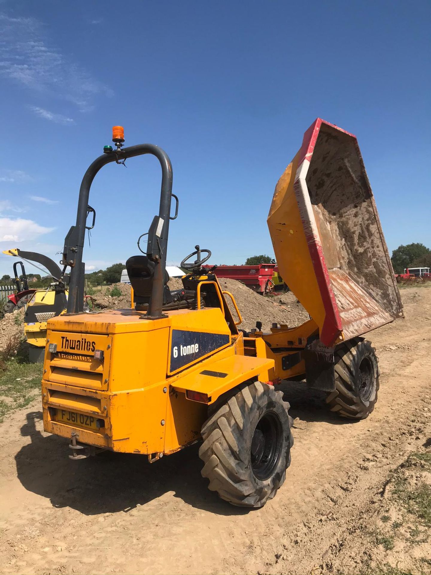 2012 THWAITES 6 TON DUMPER, SWIVEL SKIP, RUNS, DRIVES AND DUMPS, CLEAN MACHINE *PLUS VAT* - Image 6 of 6