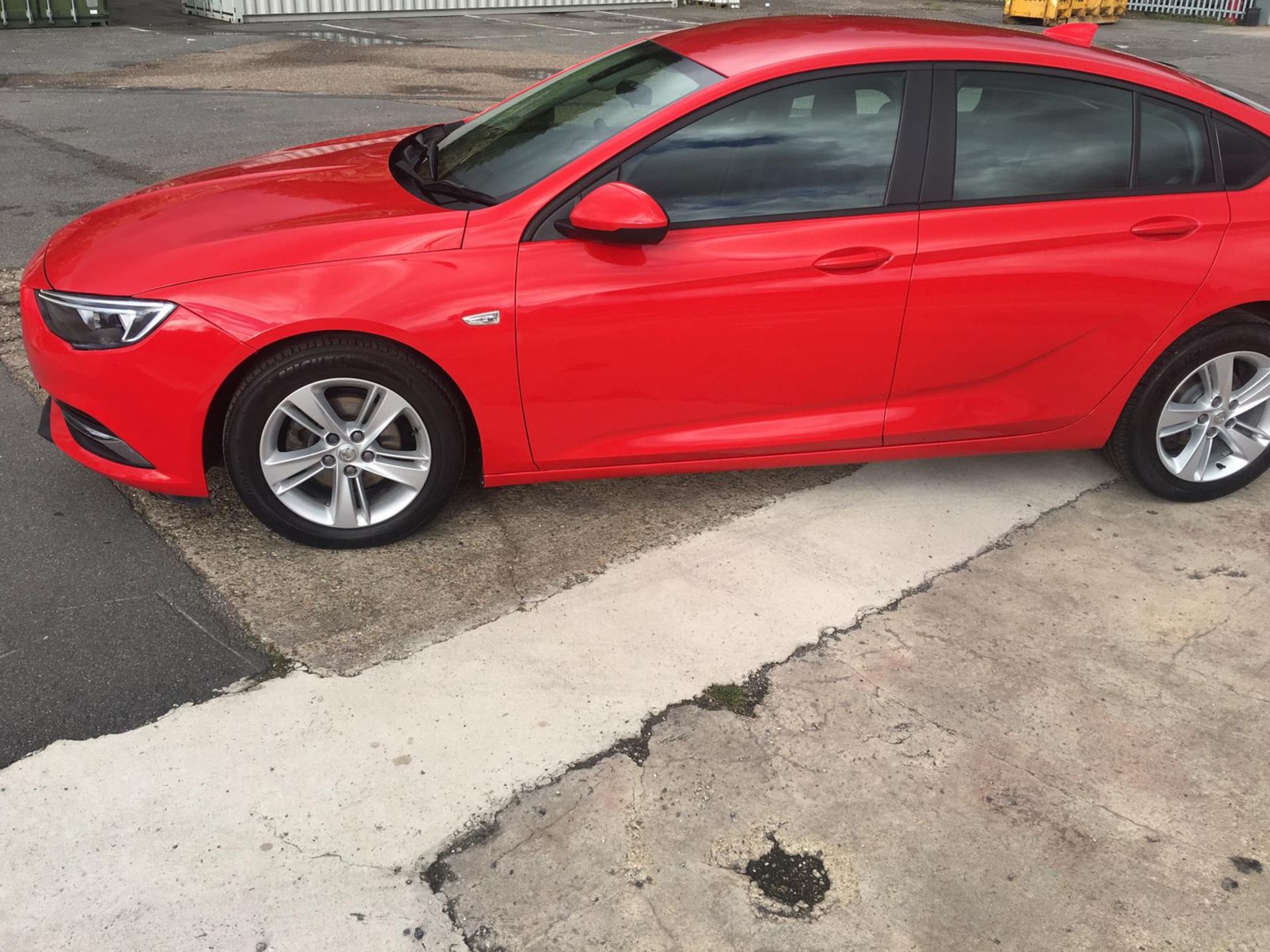 2018/18 REG VAUXHALL INSIGNIA DESIGN ECOTEC TURBO 1.6 DIESEL RED, SHOWING 0 FORMER KEEPERS *NO VAT* - Image 4 of 34