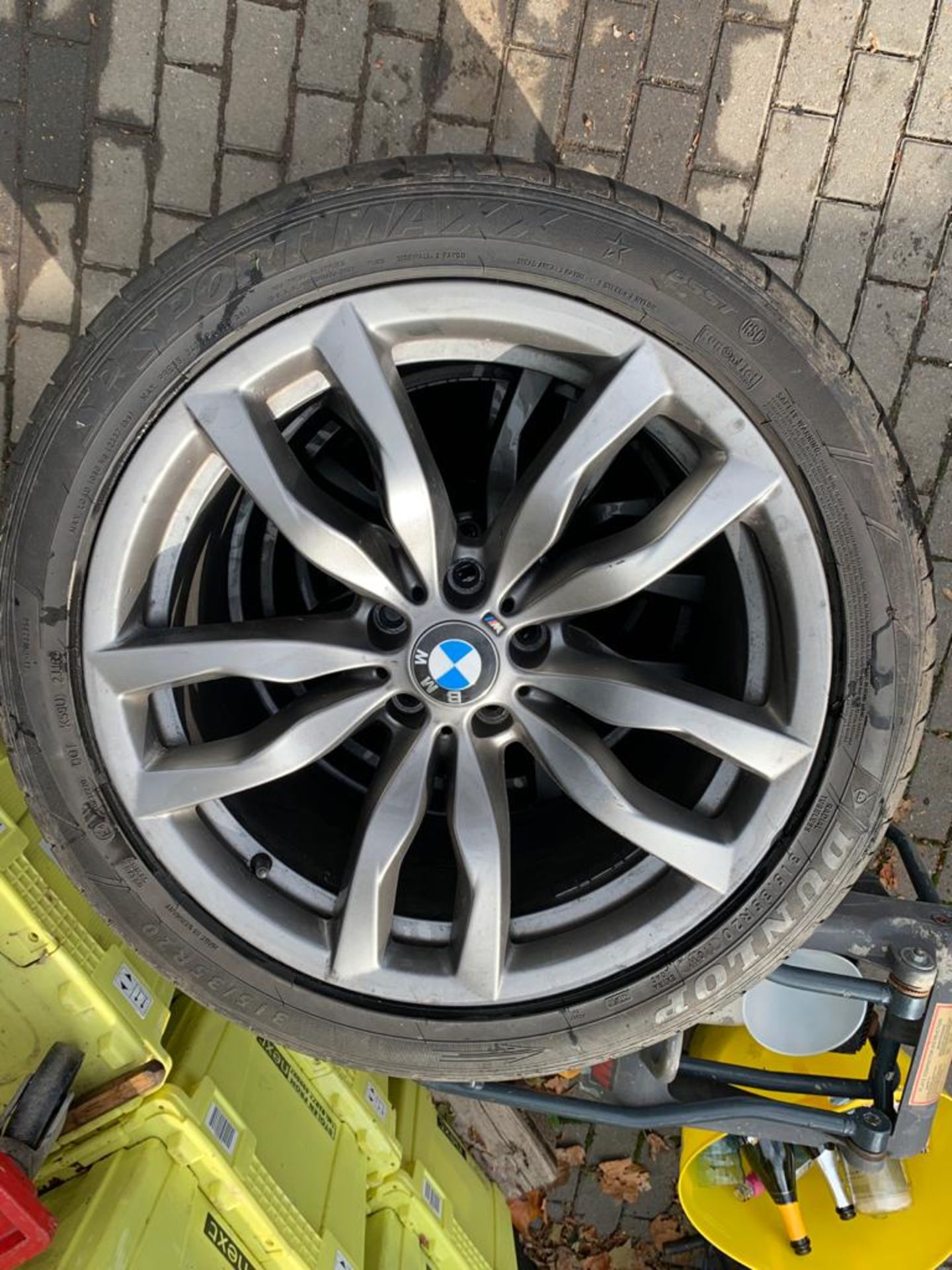 GENUINE 20" STAGGERED BMW X5 X6 M SPORT WHEELS AND TYRES AS NEW *PLUS VAT* - Image 12 of 15