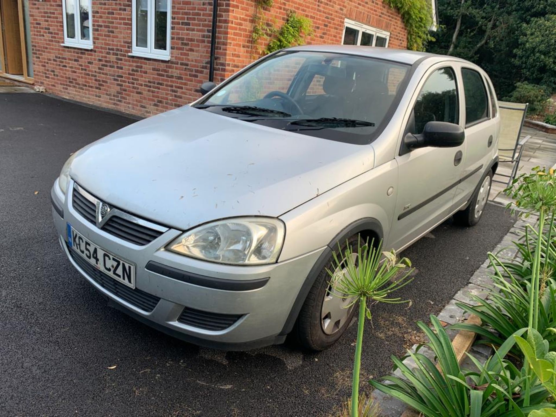 2004/54 REG VAUXHALL CORSA LIFE TWINPORT 1.2 PETROL SILVER 5DR HATCHBACK *NO VAT* - Image 2 of 22