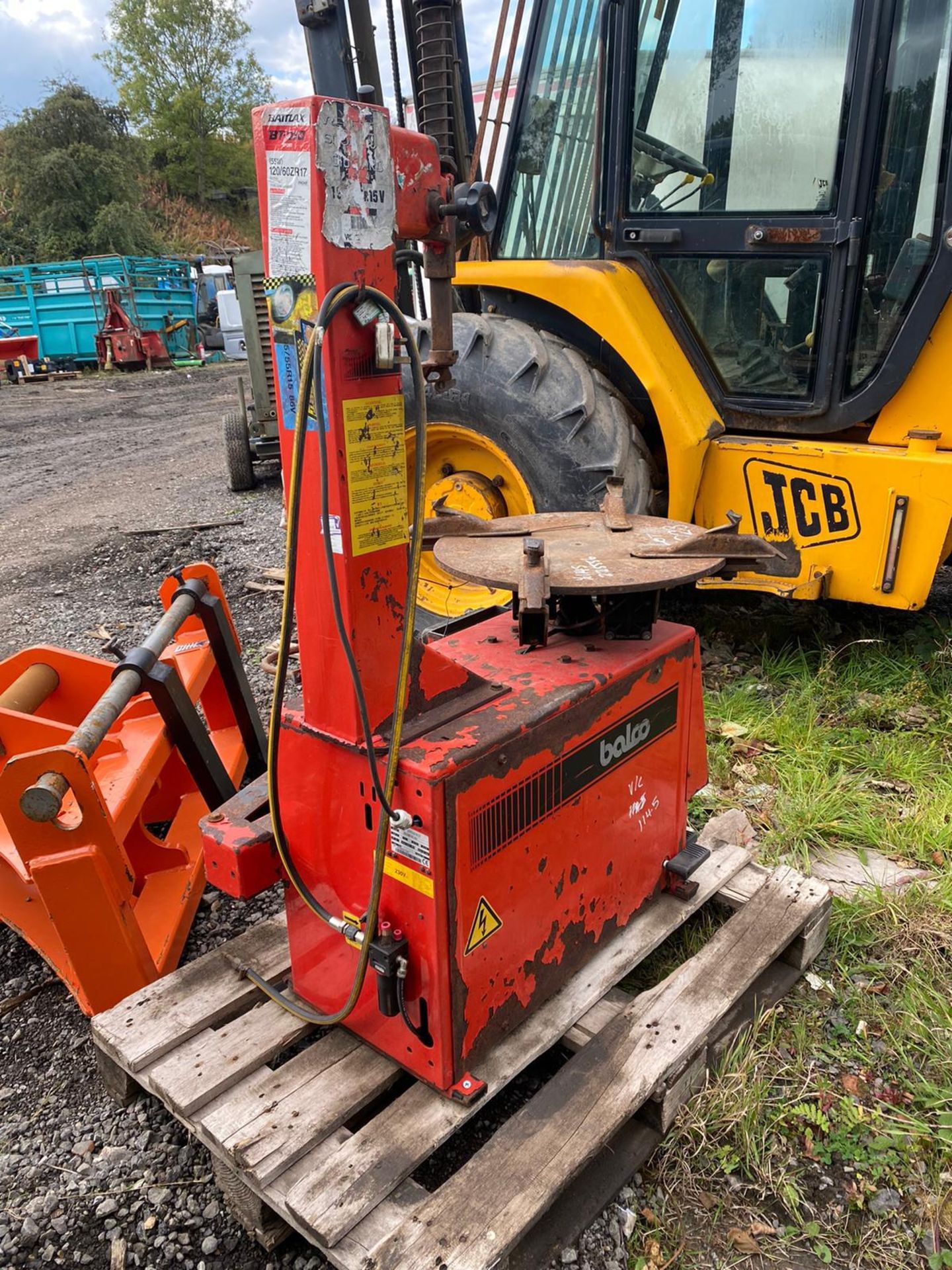 BALCO TYRE CHANGER, UNTESTED *PLUS VAT* - Image 2 of 2