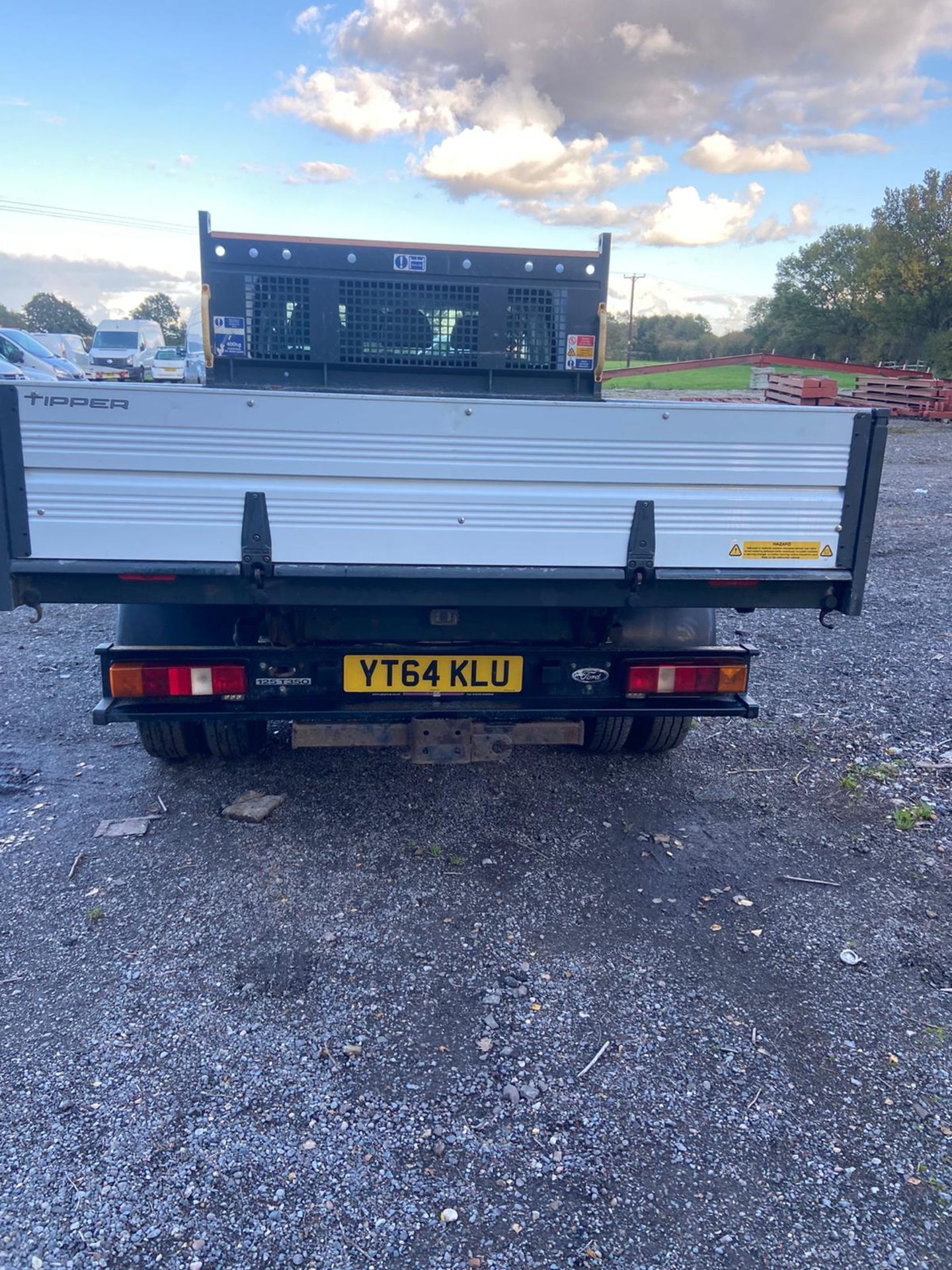 2014/64 REG FORD TRANSIT 125 T350 RWD 2.2 DIESEL TIPPER, SHOWING 1 FORMER KEEPER *PLUS VAT* - Image 5 of 11