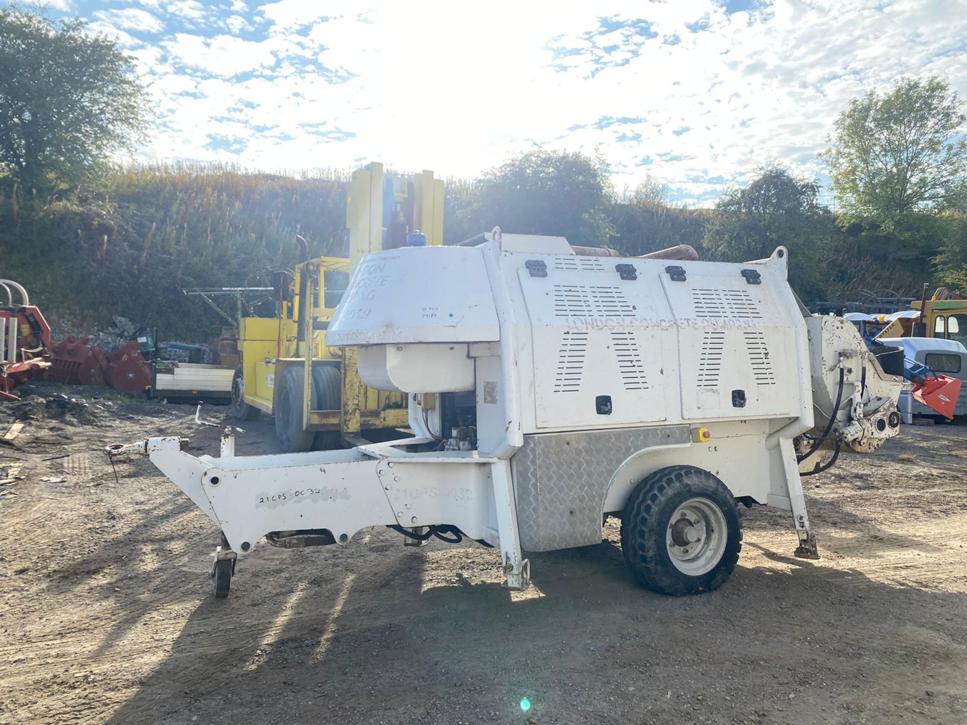 ULTRANAZZ STAR SCH 60C CONCRETE PUMP, YEAR 2016, RUNS, WORKS AND PUMPS *PLUS VAT* - Image 2 of 10