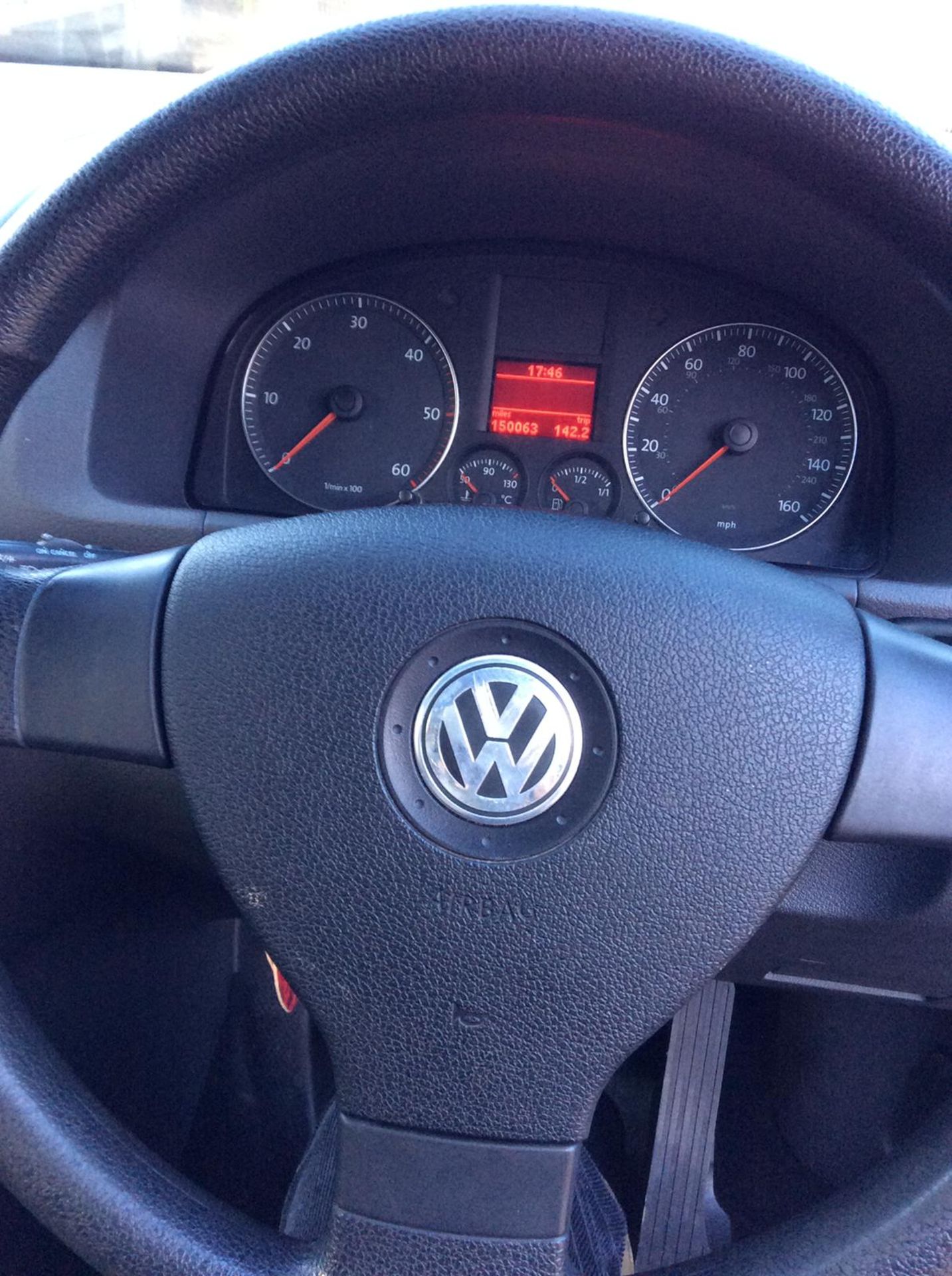 2010/10 REG VOLKSWAGEN TOURAN S TDI 105 1.9 DIESEL MPV GREY, SHOWING 1 FORMER KEEPER *NO VAT* - Image 7 of 7