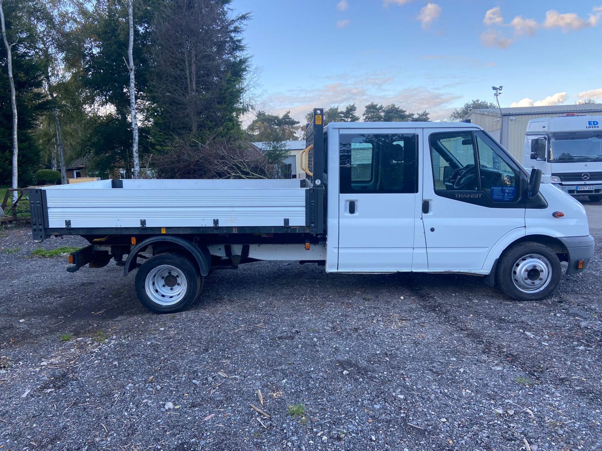 2014/64 REG FORD TRANSIT 125 T350 RWD 2.2 DIESEL TIPPER, SHOWING 1 FORMER KEEPER *PLUS VAT* - Image 7 of 11