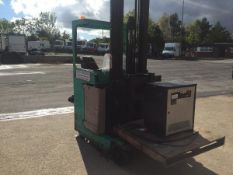 MITSUBISHI HIGH MAST ELECTRIC FORKLIFT GOOD WORKING ORDER WITH CHARGER *PLUS VAT*