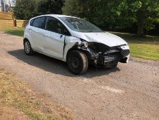 2017/66 REG FORD FIESTA STYLE DCI 1.5 DIESEL WHITE 5 DOOR HATCHBACK, SHOWING 0 FORMER KEEPERS