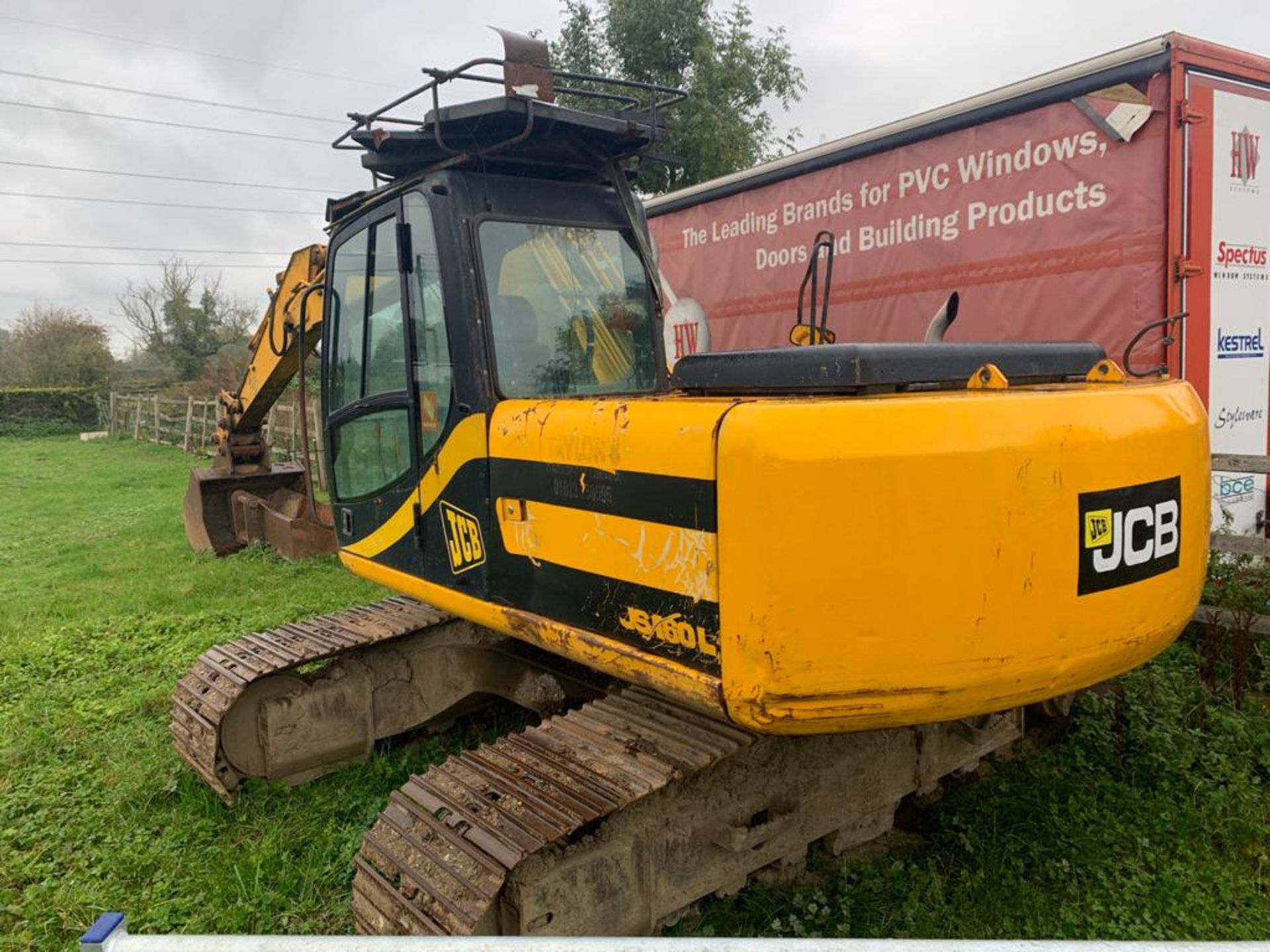 2001 JCB JS160L STEEL TRACKED EXCAVATOR / DIGGER 16 TONNE, RUNS, WORKS AND DIGS *PLUS VAT* - Image 3 of 10