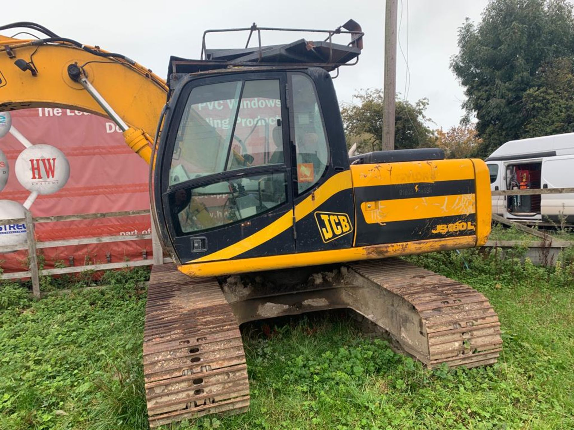 2001 JCB JS160L STEEL TRACKED EXCAVATOR / DIGGER 16 TONNE, RUNS, WORKS AND DIGS *PLUS VAT* - Image 2 of 10