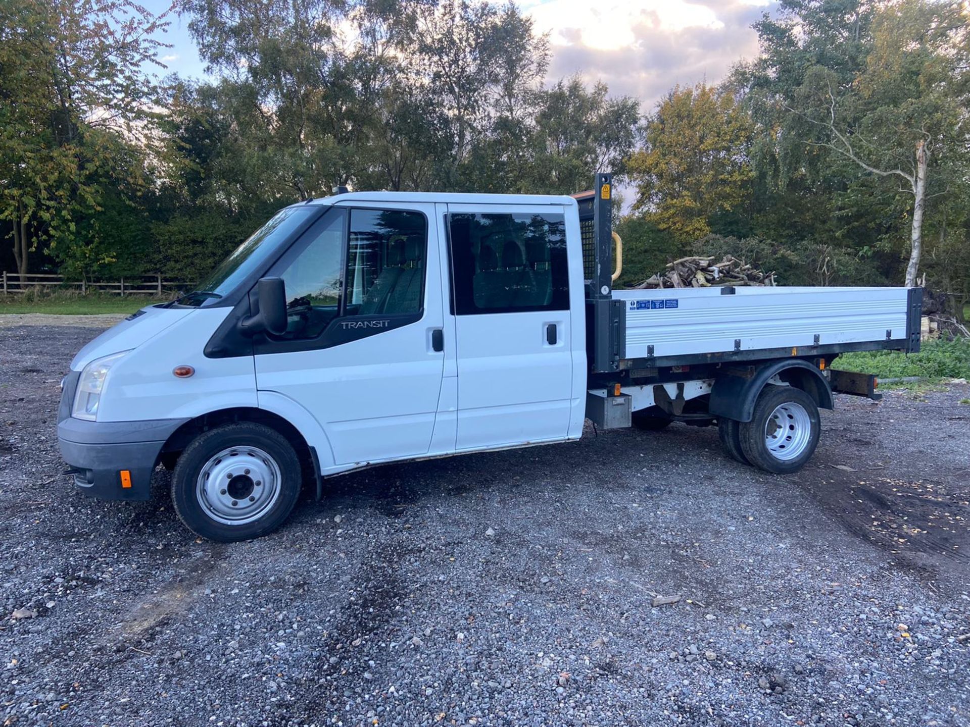 2014/64 REG FORD TRANSIT 125 T350 RWD 2.2 DIESEL TIPPER, SHOWING 1 FORMER KEEPER *PLUS VAT* - Image 3 of 11