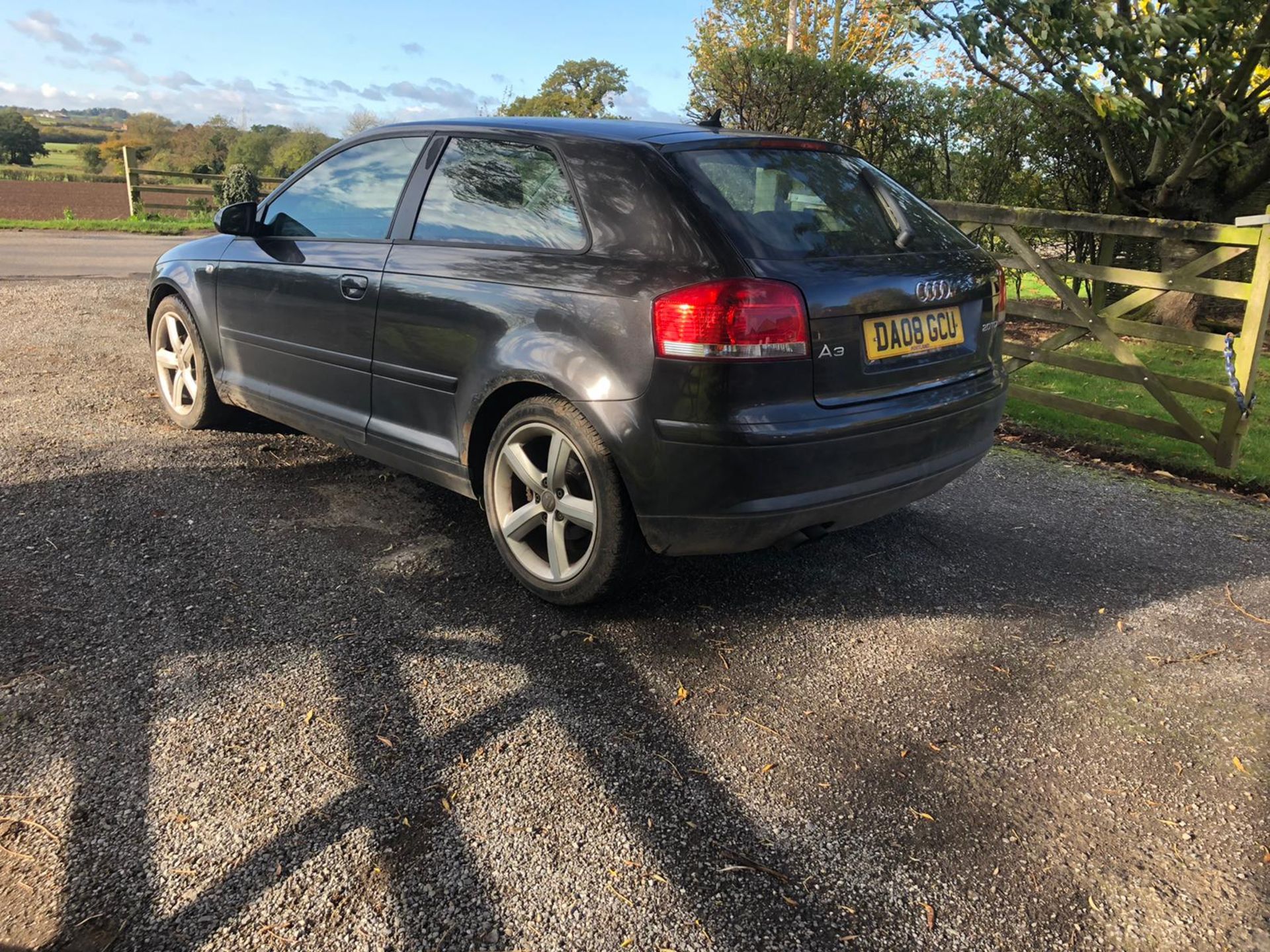 2008/08 REG AUDI A3 SPORT 2.0 DIESEL GREY 3 DOOR HATCHBACK, SHOWING 3 FORMER KEEPERS *NO VAT* - Image 6 of 8