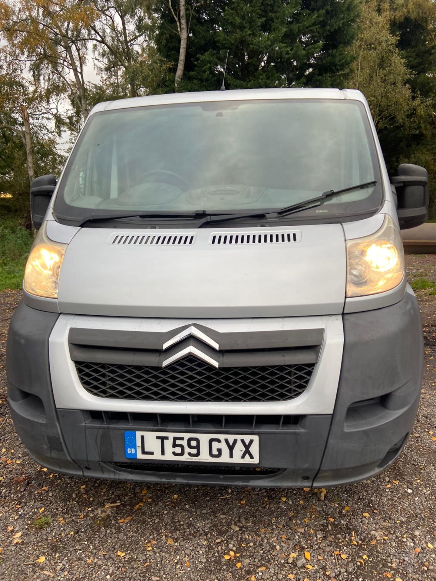 2009/59 REG CITREON RELAY 30 100HO SWB 2.2 DIESEL SILVER PANEL VAN, SHOWING 1 FORMER KEEPER *NO VAT* - Image 2 of 9