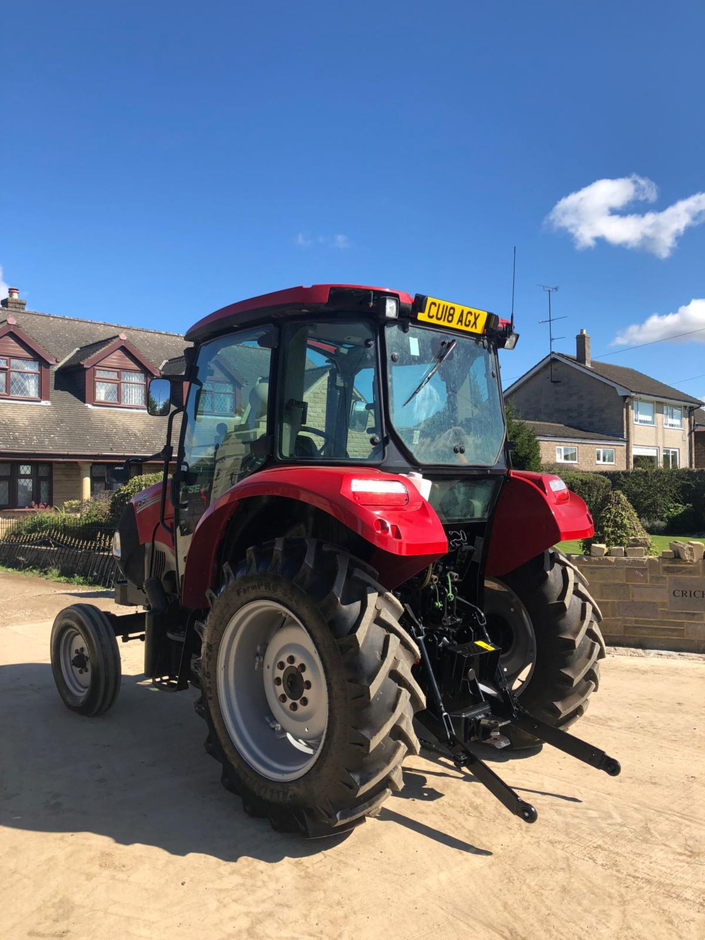 2018 CASE FARM IH 55C TRACTOR 2WD, RUNS AND DRIVES, EX DEMO CONDITION, CLEAN MACHINE *PLUS VAT* - Image 4 of 5