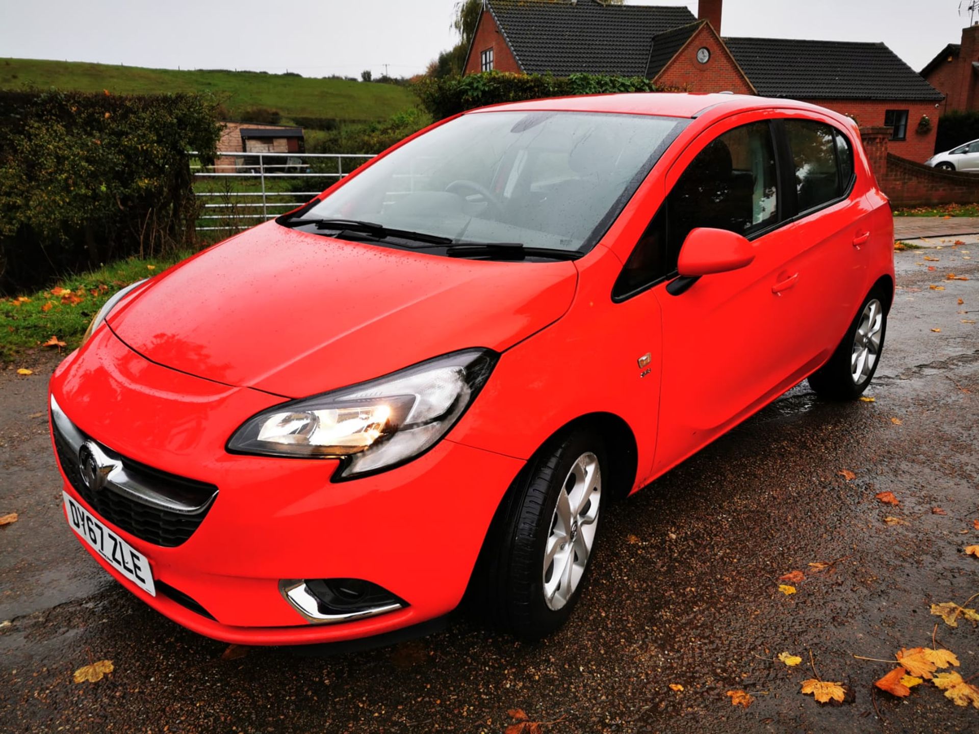 2018/67 REG VAUXHALL CORSA SRI 1.4 PETROL RED 5 DOOR HATCHBACK, SHOWING 2 FORMER KEEPERS *NO VAT* - Image 3 of 17