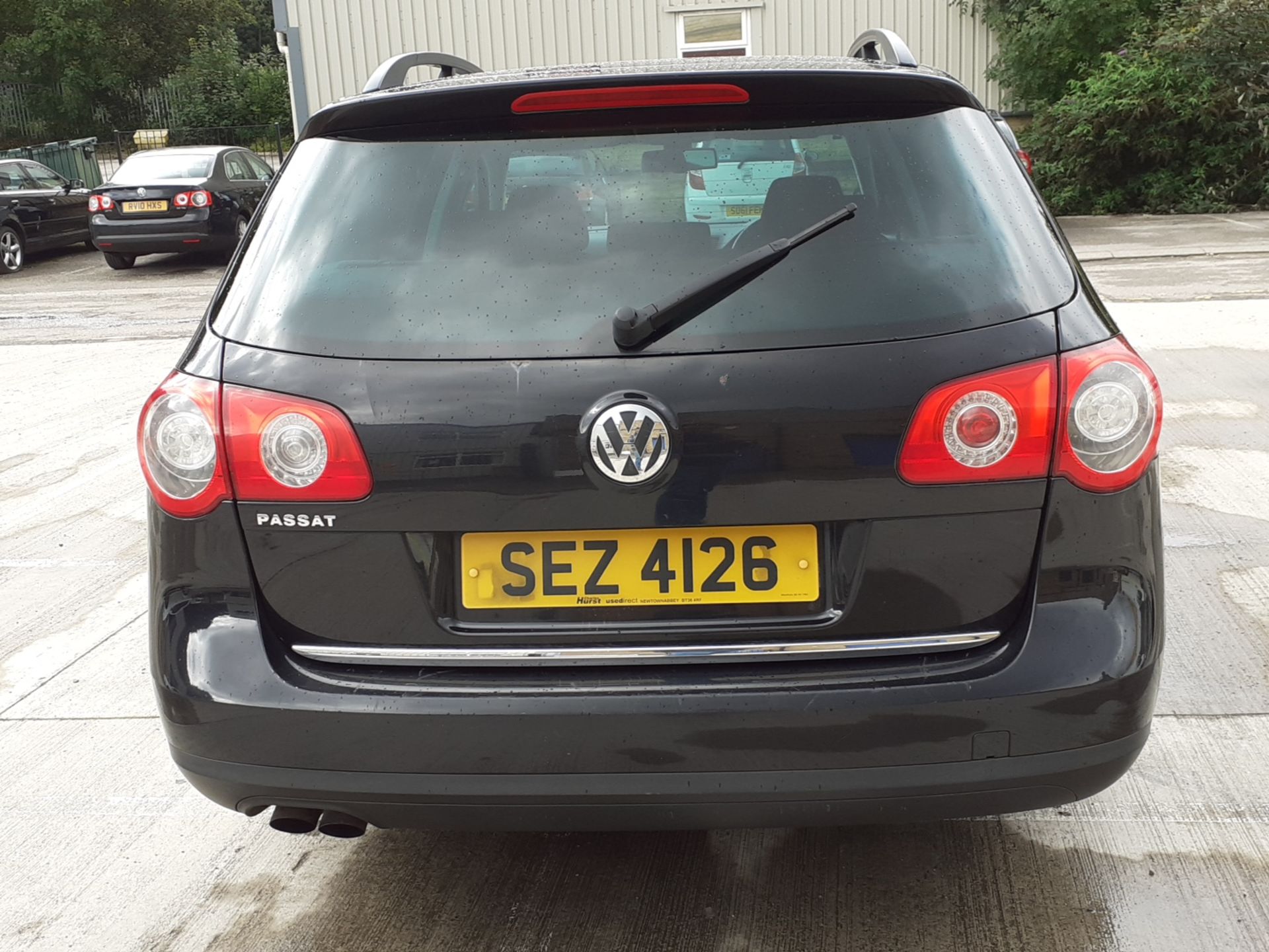 2008 VOLKSWAGEN PASSAT SPORT TDI 2.0 DIESEL AUTO BLACK ESTATE, SHOWING 3 FORMER KEEPERS *NO VAT* - Image 5 of 17