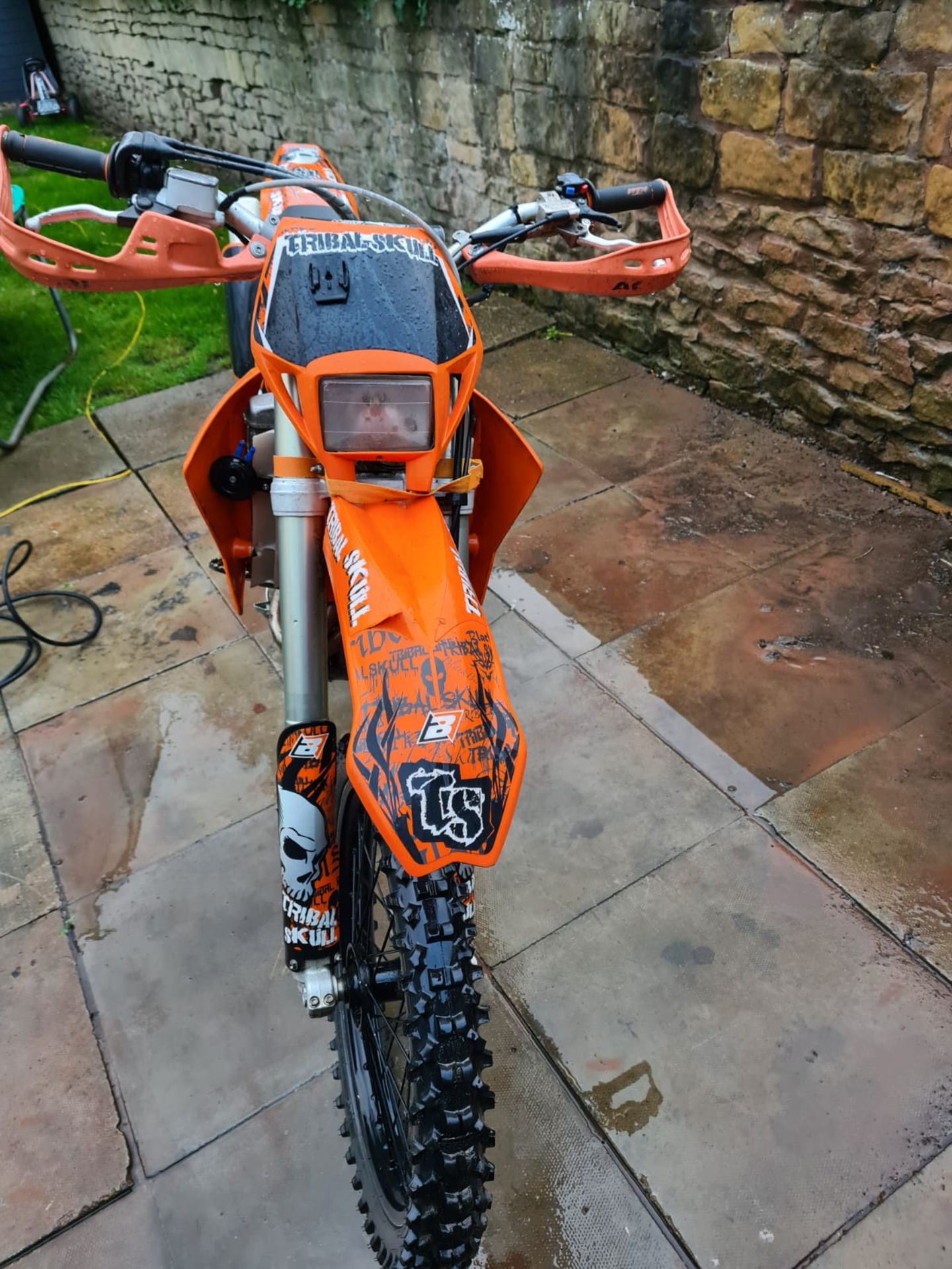 2002/52 REG KTM 400 EXC PETROL ORANGE MOTORCYCLE *NO VAT* - Image 5 of 10