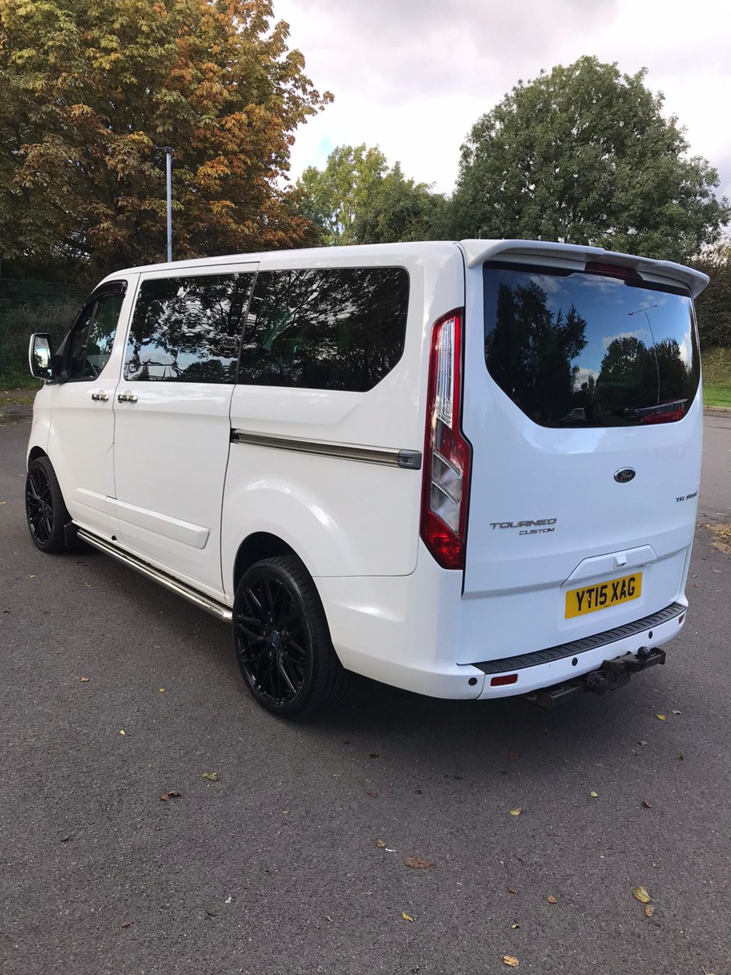 2015/15 REG FORD TOURNEO CUSTOM 300 LTD ECOTECH 2.2 DIESEL 9 SEAT, SHOWING 1 FORMER KEEPER *NO VAT* - Image 3 of 7