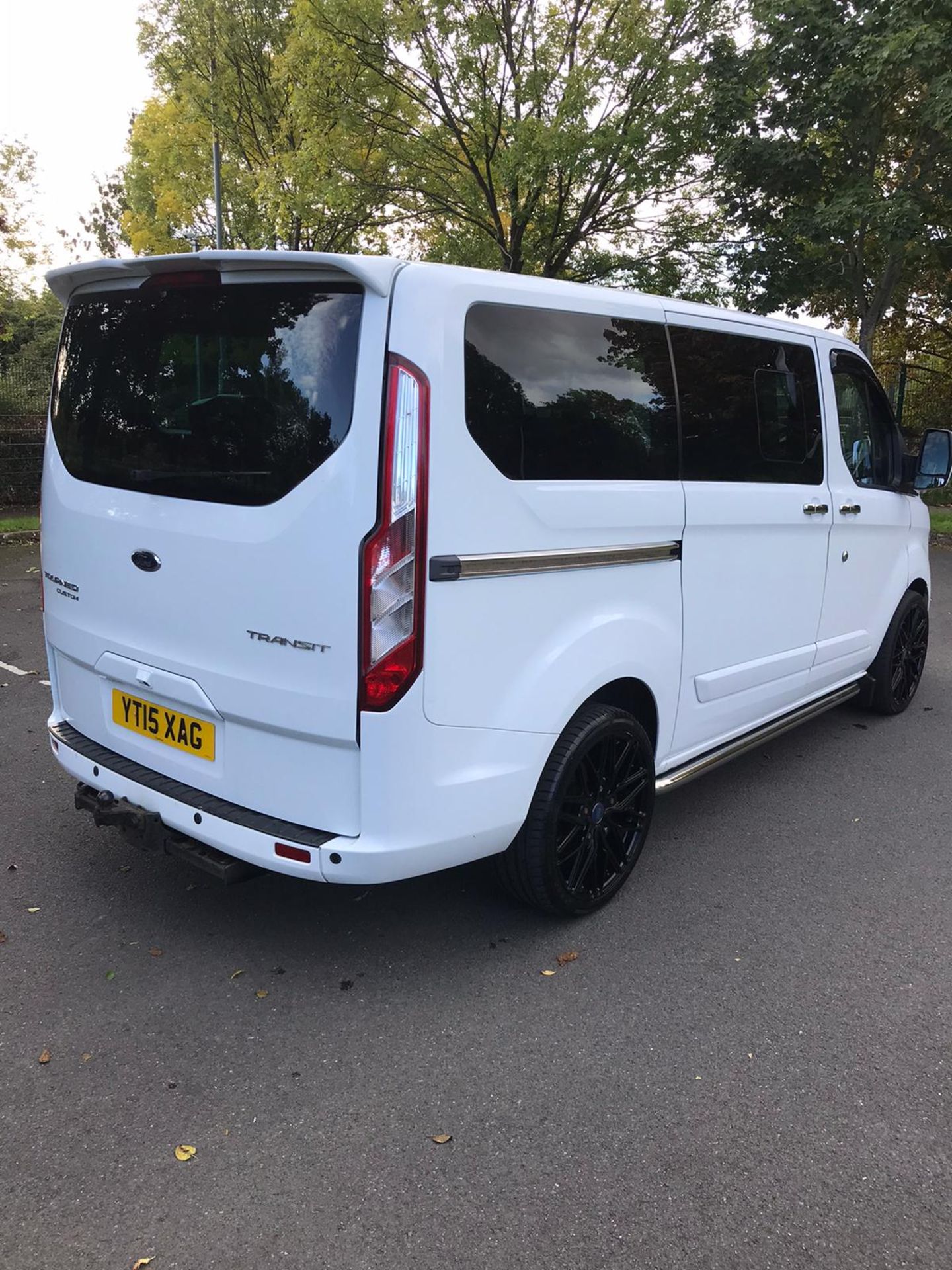 2015/15 REG FORD TOURNEO CUSTOM 300 LTD ECOTECH 2.2 DIESEL 9 SEAT, SHOWING 1 FORMER KEEPER *NO VAT* - Image 4 of 7