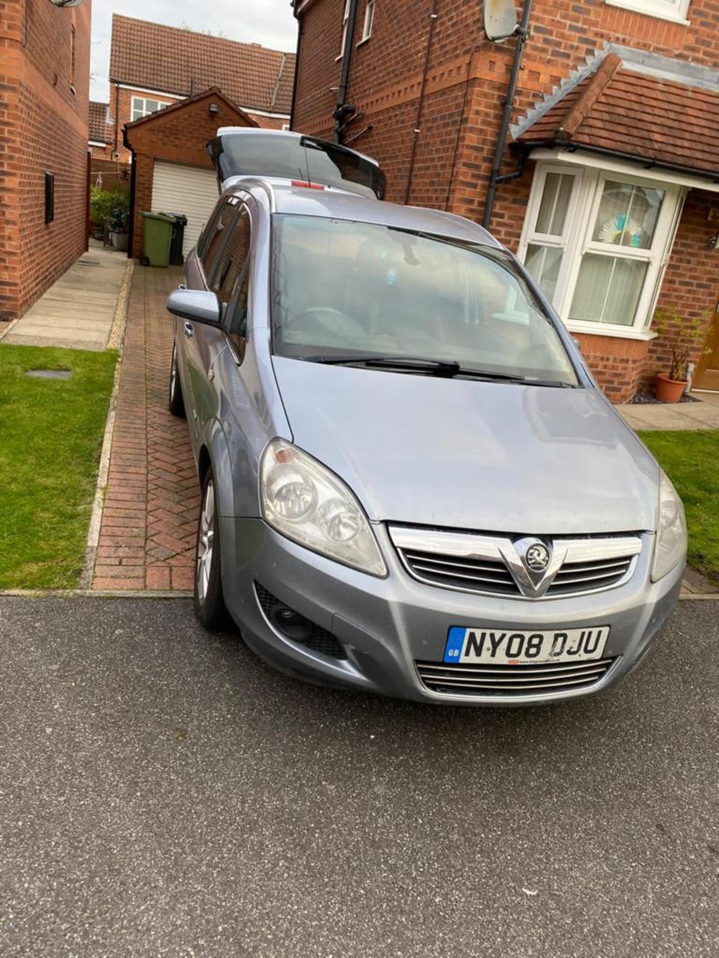 2008/08 REG VAUXHALL ZAFIRA DESIGN CDTI 150 1.9 DIESEL SILVER MPV 7 SEAT *NO VAT*