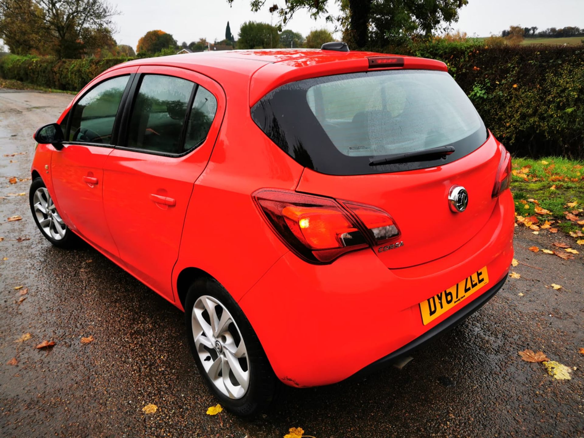 2018/67 REG VAUXHALL CORSA SRI 1.4 PETROL RED 5 DOOR HATCHBACK, SHOWING 2 FORMER KEEPERS *NO VAT* - Image 4 of 17